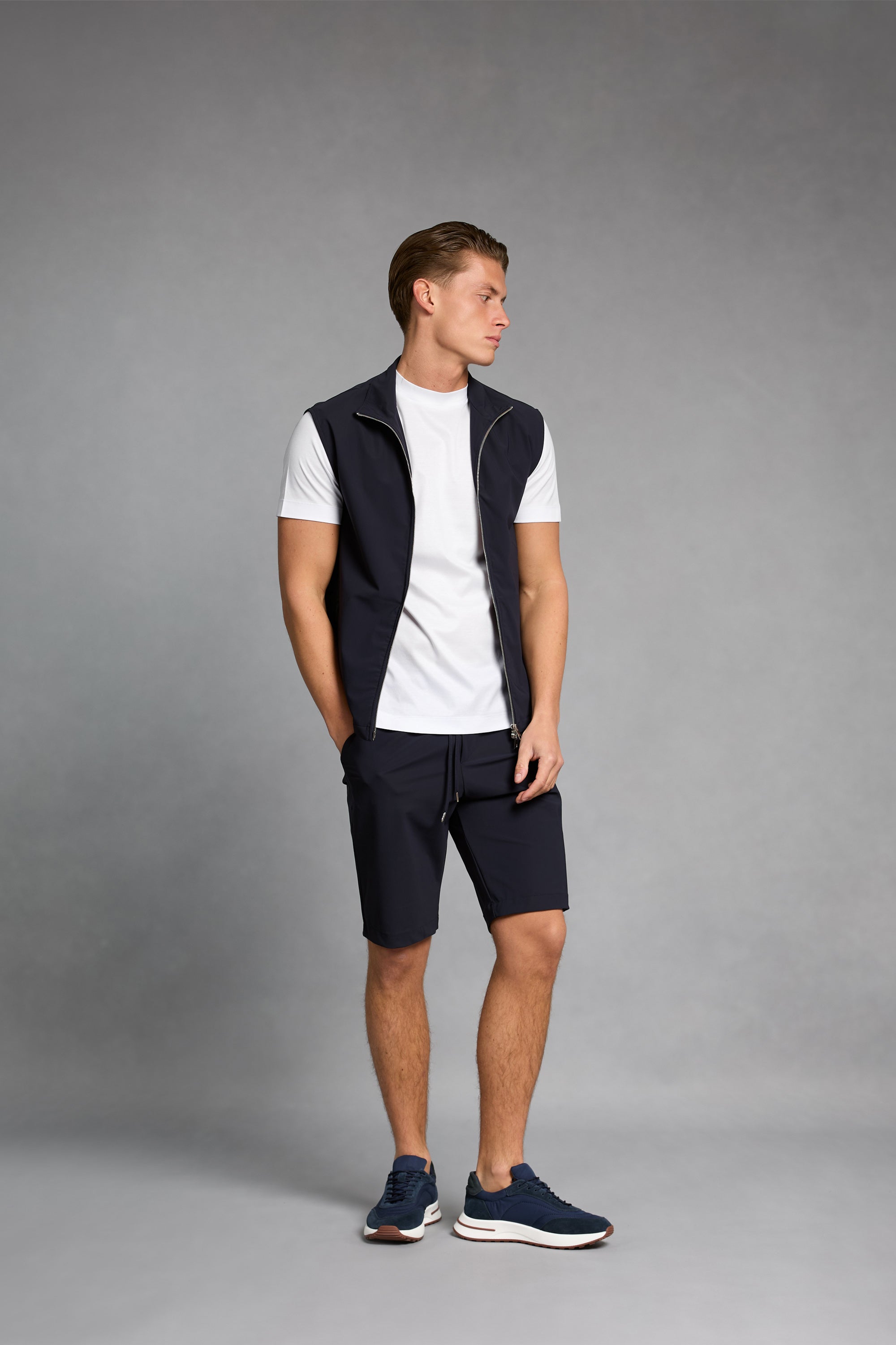 Midnight Blue Tech Gilet