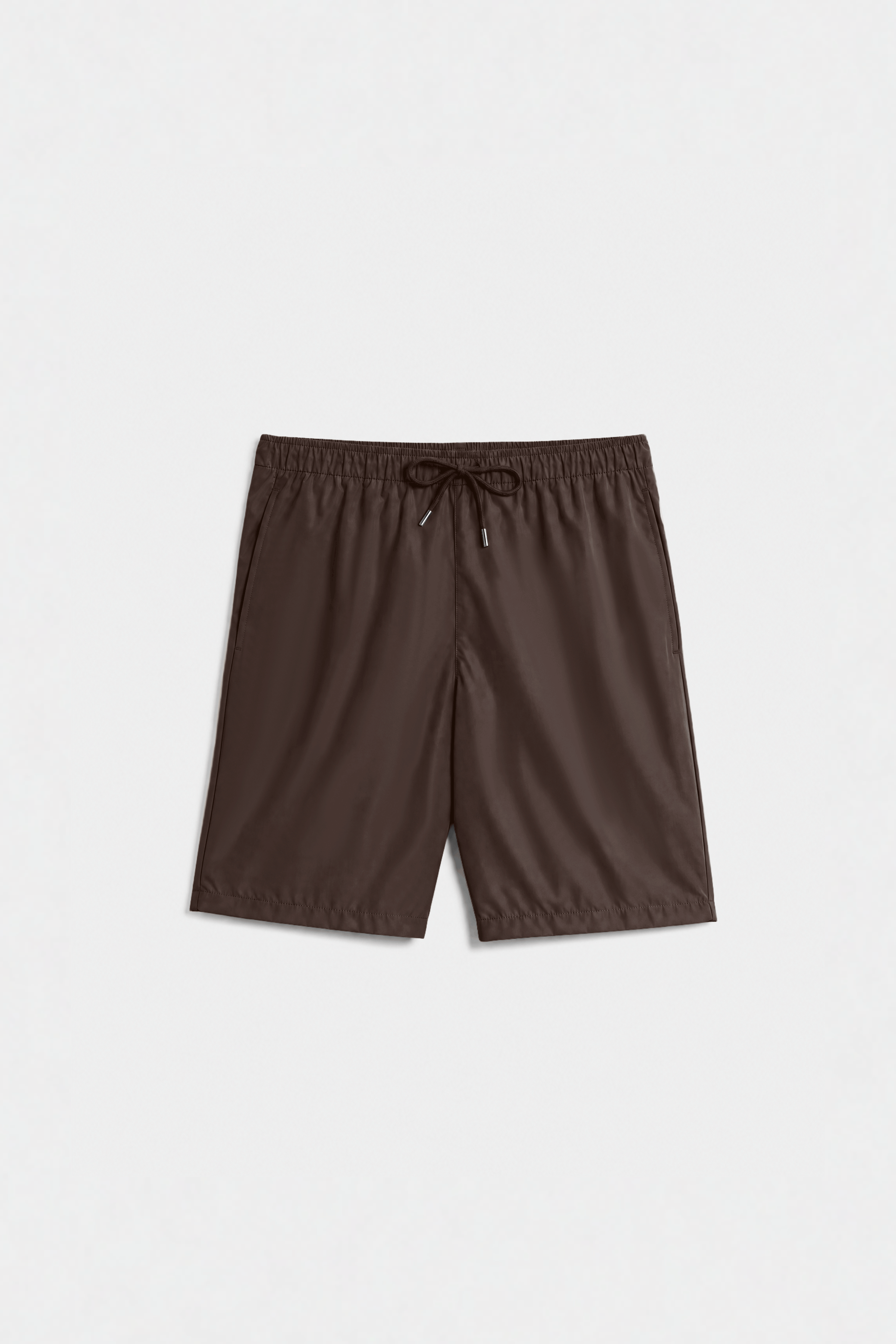 Mocha Brown Swim Shorts