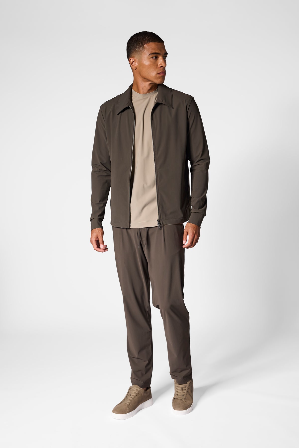 Mocha Brown Signature Tech Vest