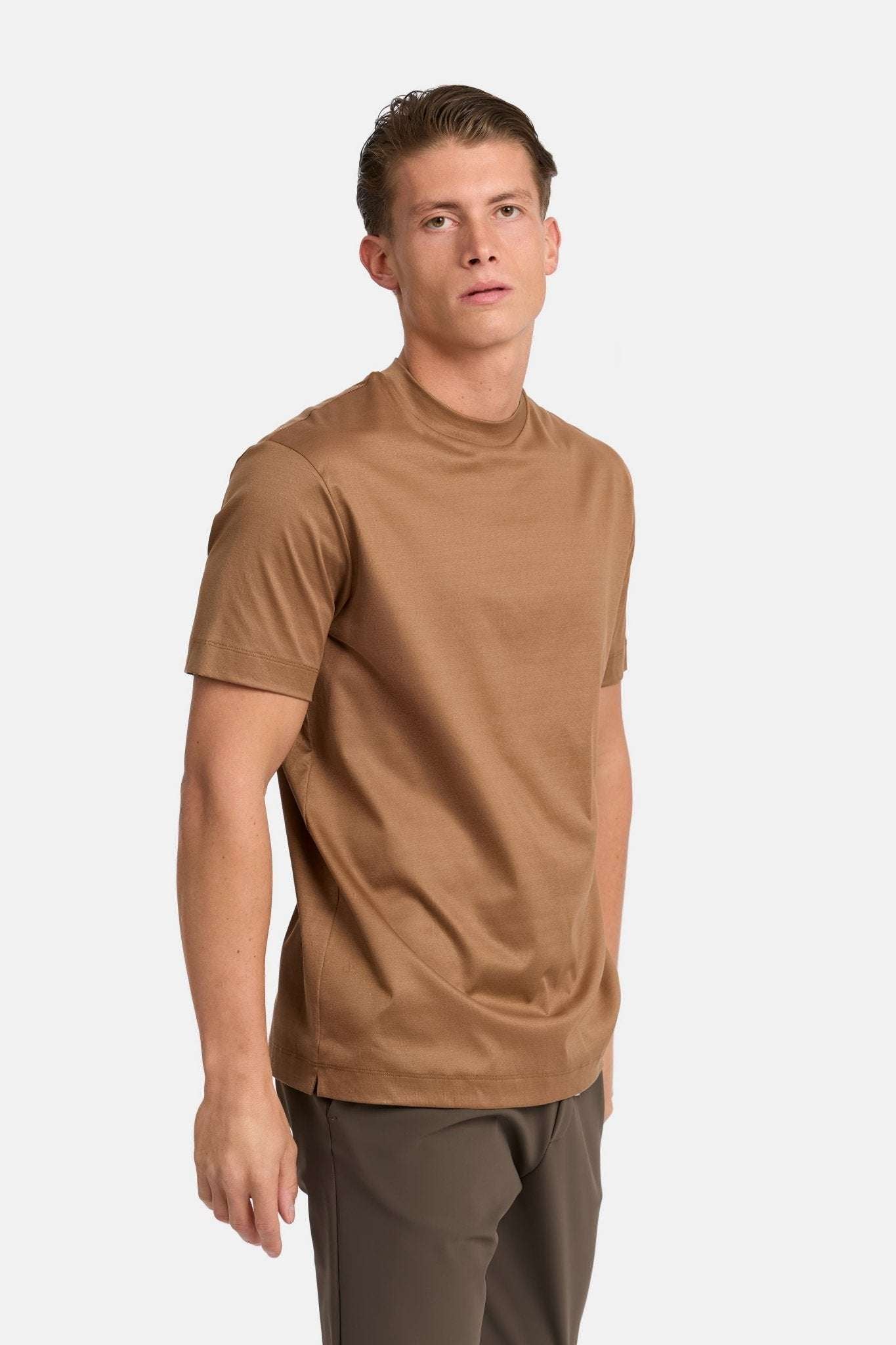 Caramel Brown T-shirt - DIMANO