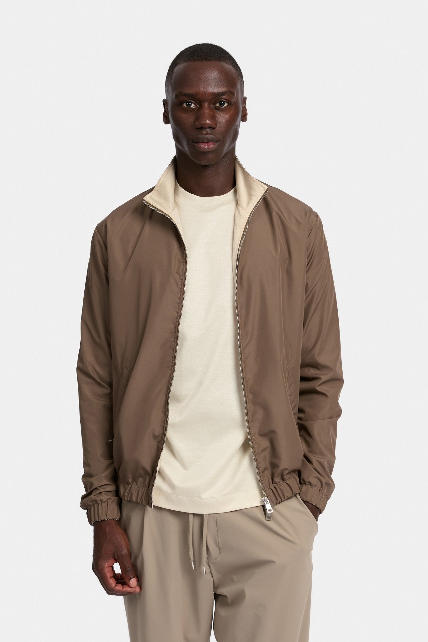 Desert Taupe Blend Jacket - DIMANO