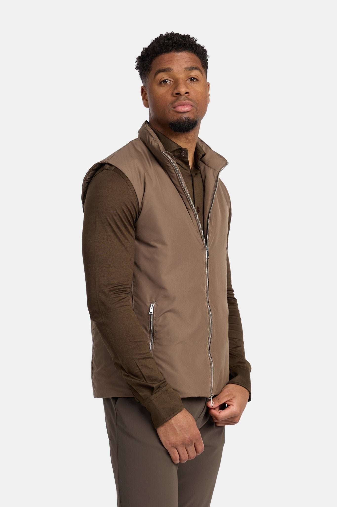 Desert Taupe Bodywarmer - DIMANO