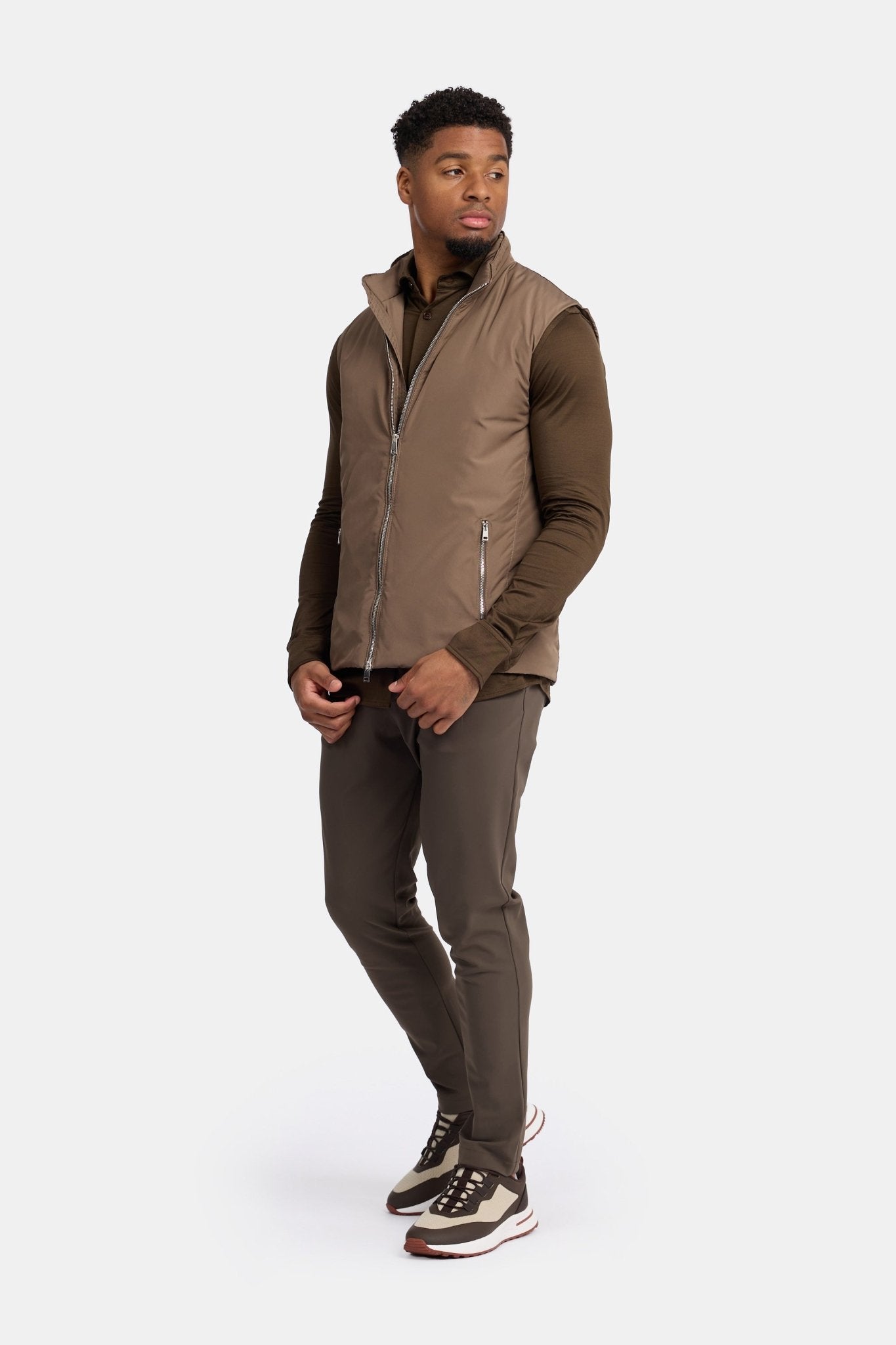 Desert Taupe Bodywarmer - DIMANO