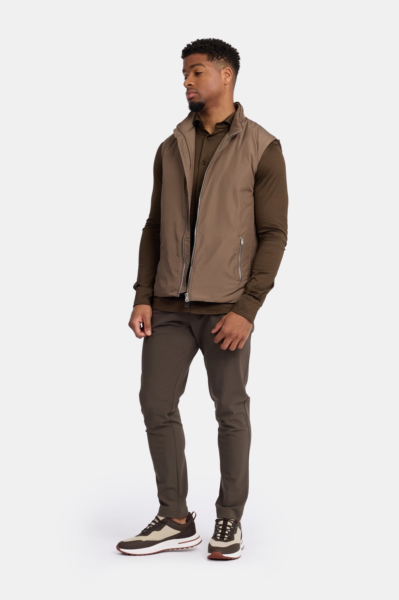 Desert Taupe Bodywarmer - DIMANO
