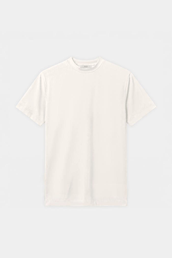 Ivory White Tech T-shirt - DIMANO