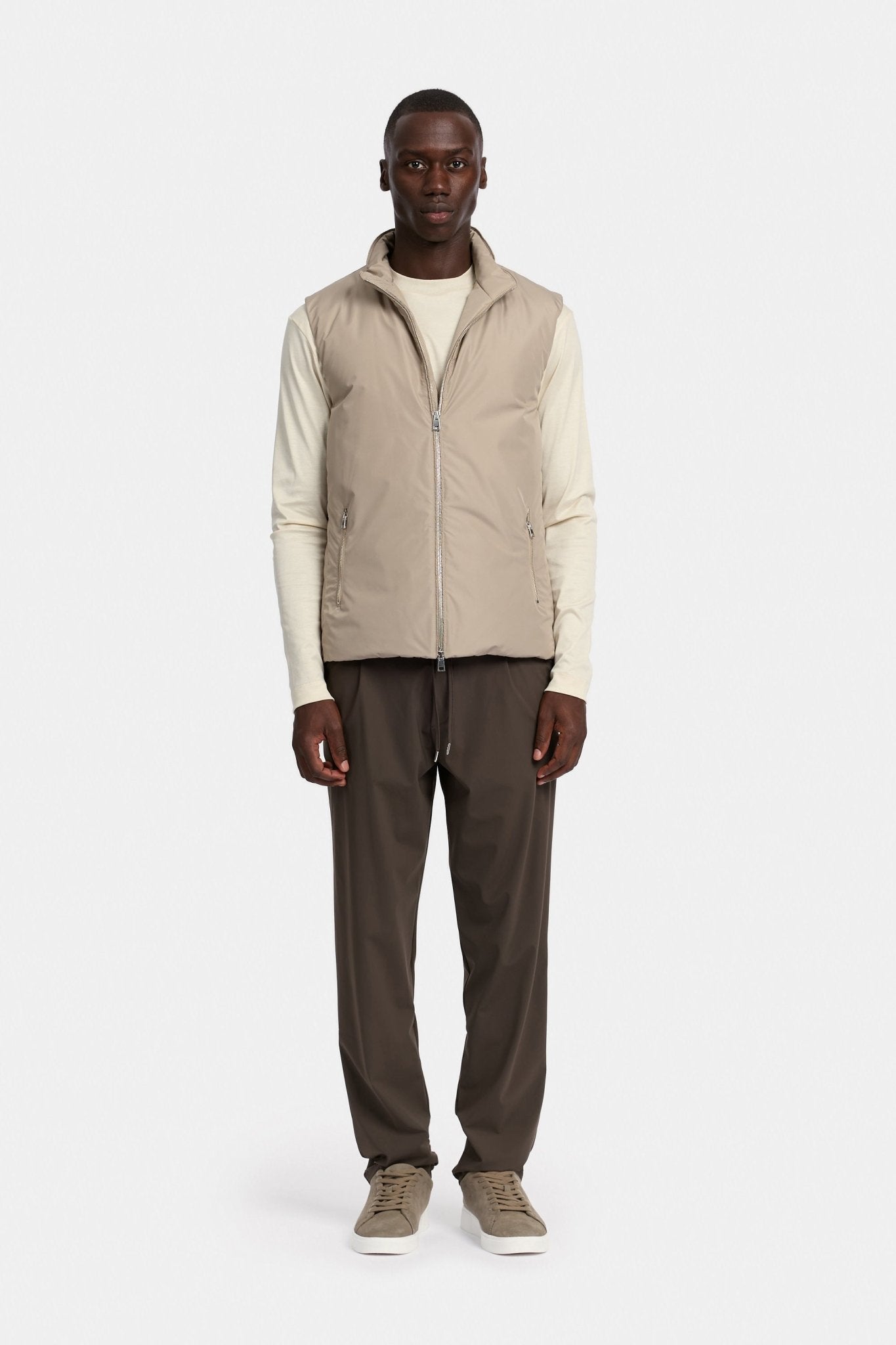 Light Beige Bodywarmer - DIMANO