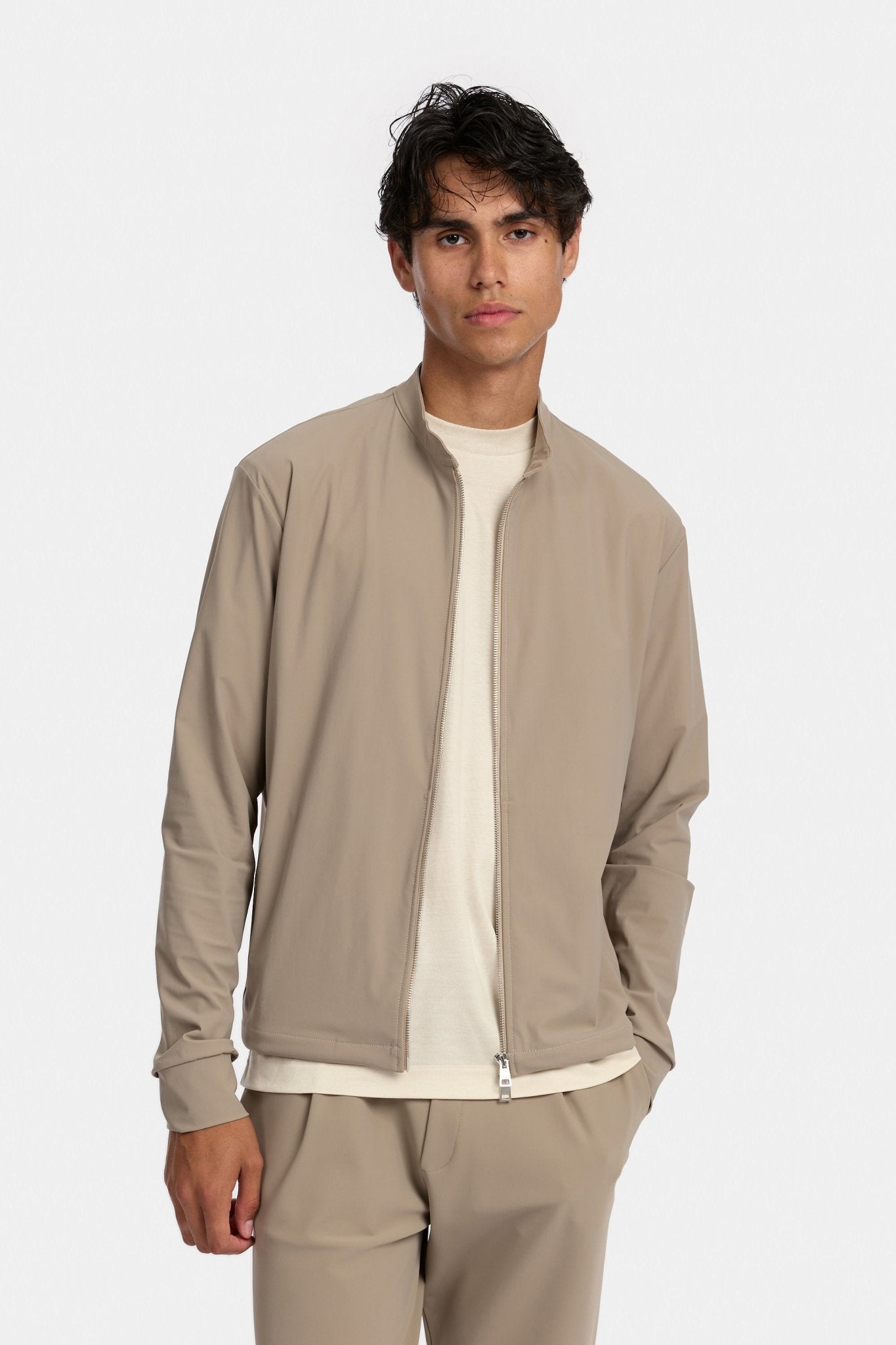 Light Beige Dynamic Tech Vest - DIMANO