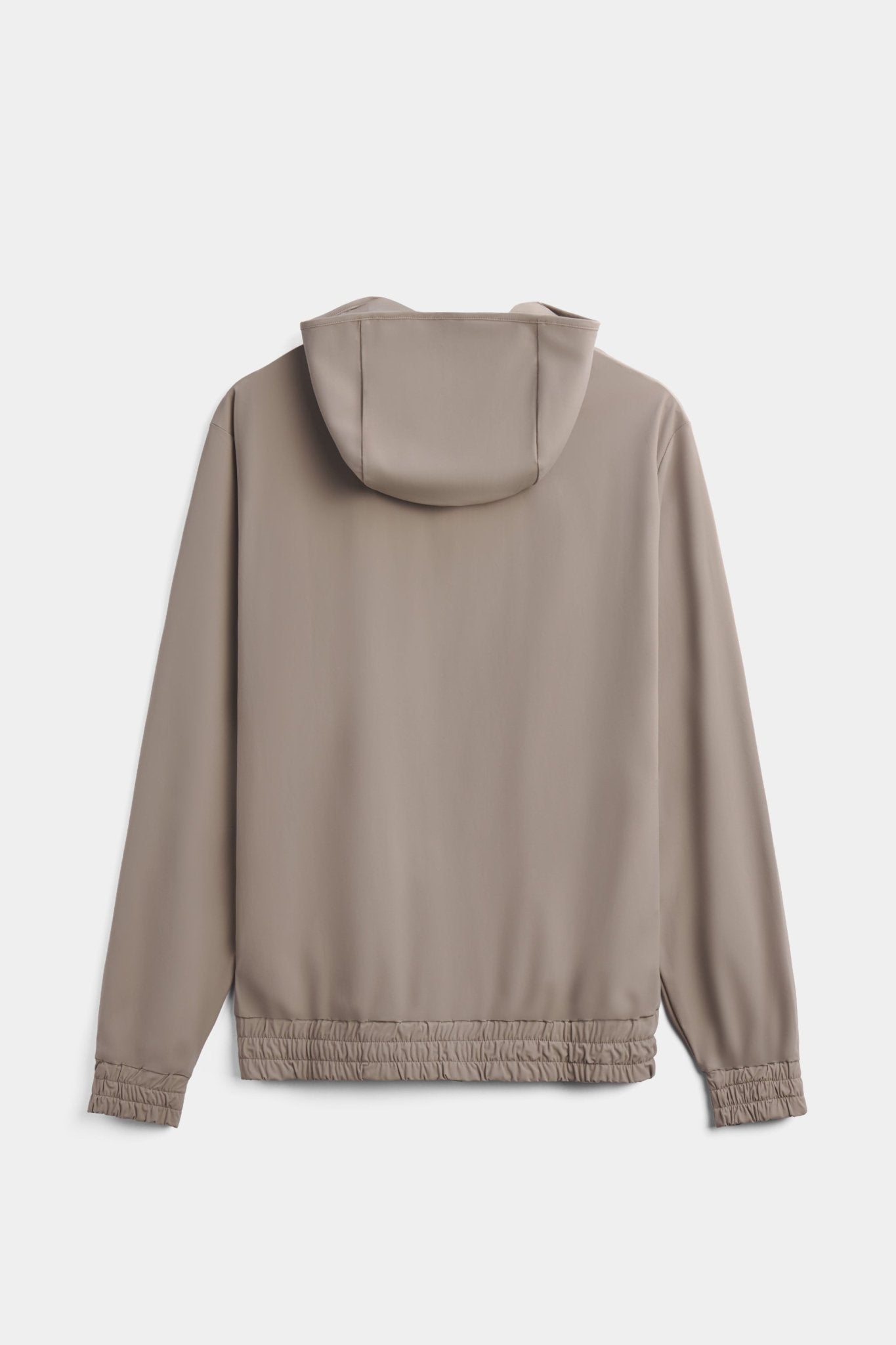 Light Beige Hooded Tech Vest - DIMANO
