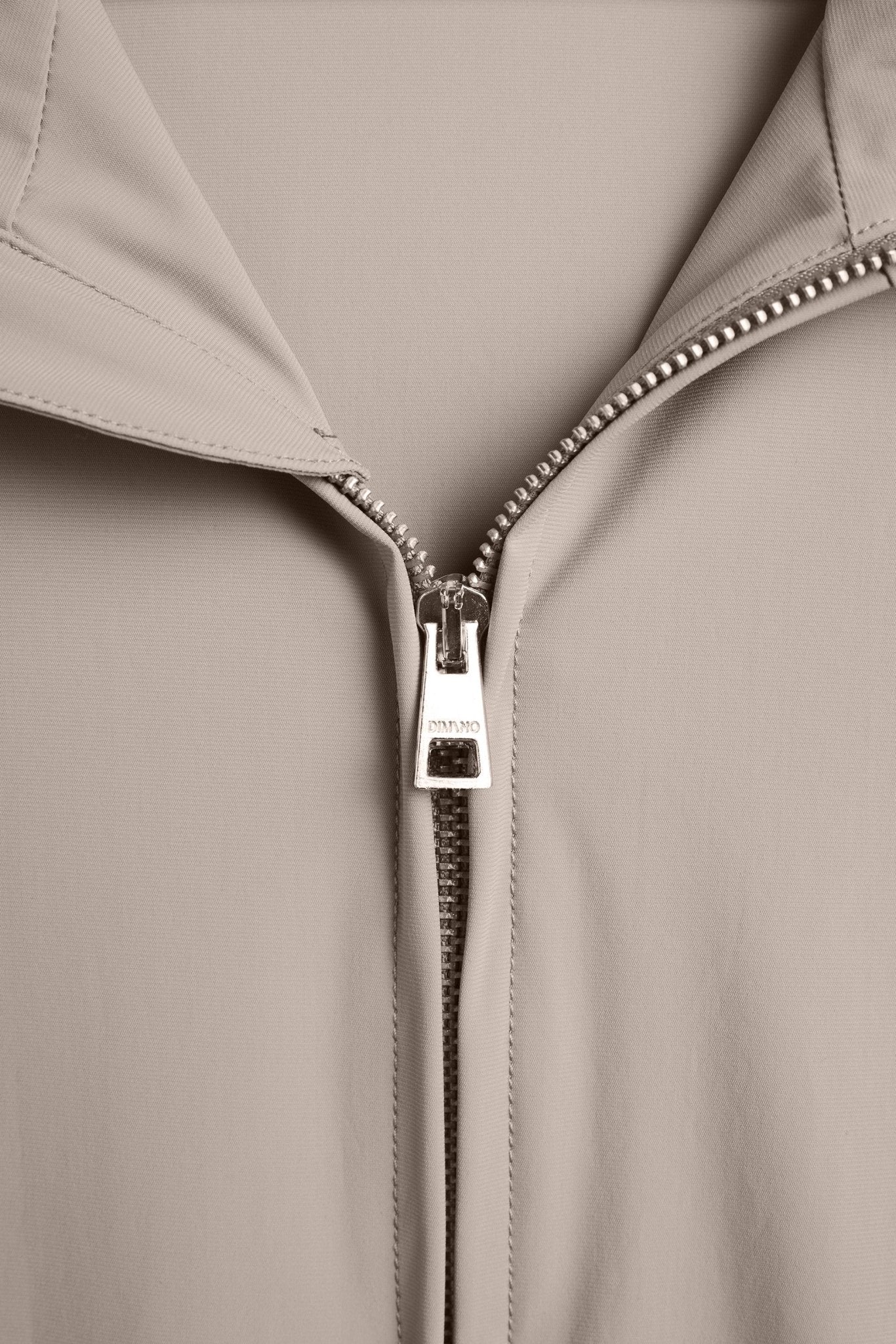 Light Beige Hooded Tech Vest - DIMANO