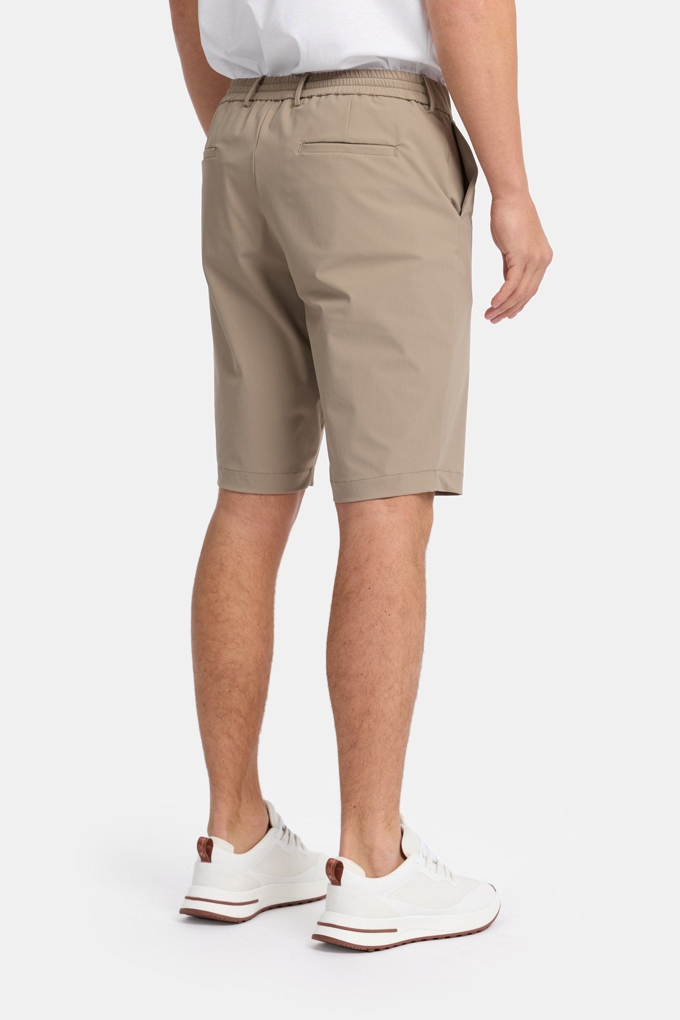 Light Beige Tech Shorts - DIMANO