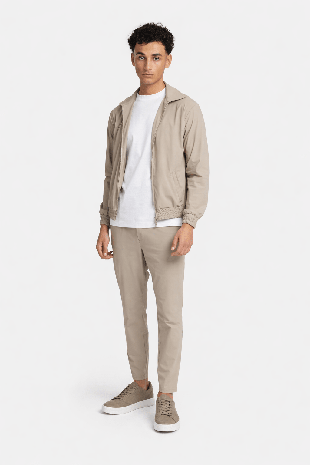Light Beige Tech Suit - DIMANO
