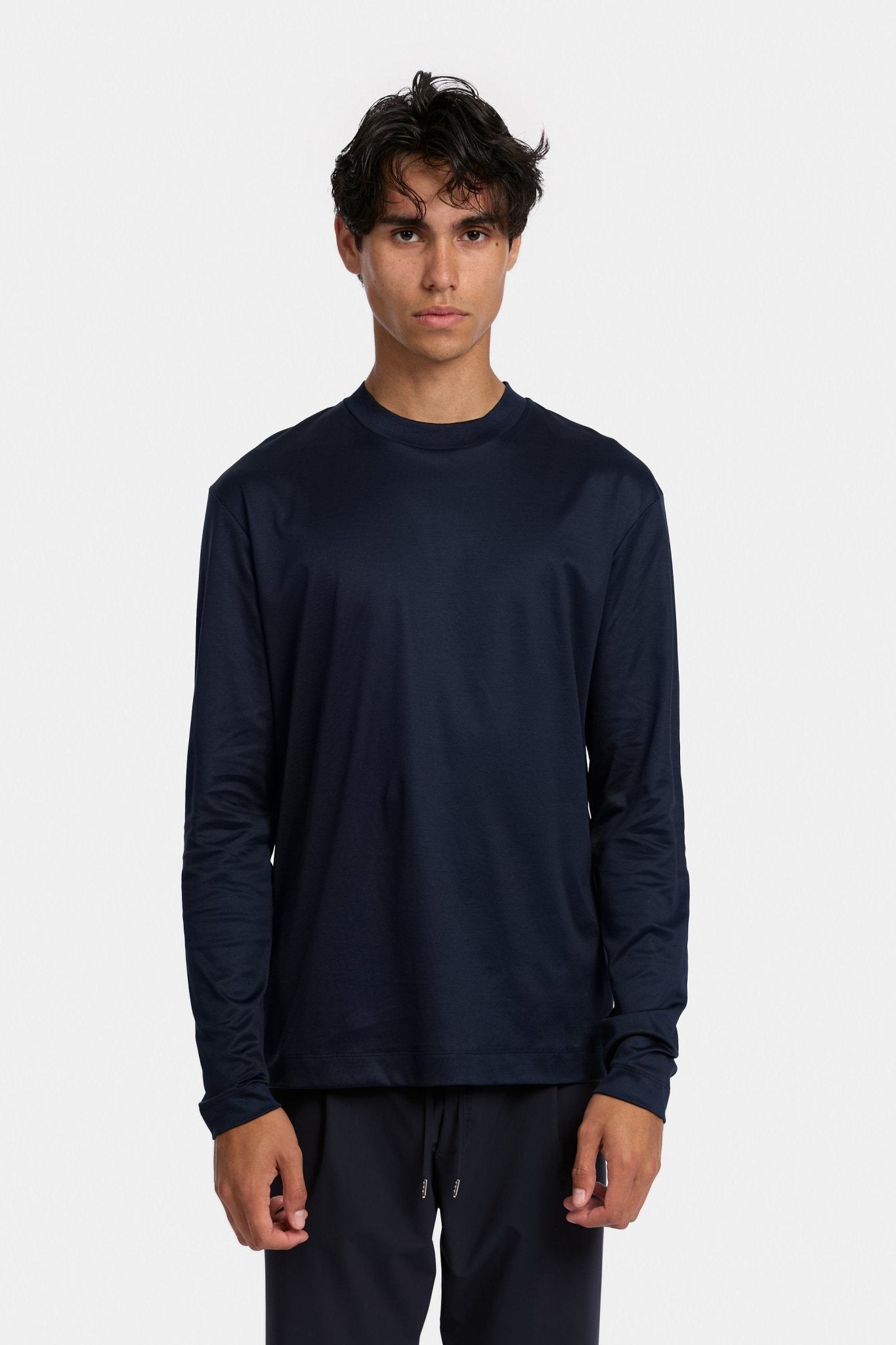 Midnight Blue Longsleeve T-shirt - DIMANO
