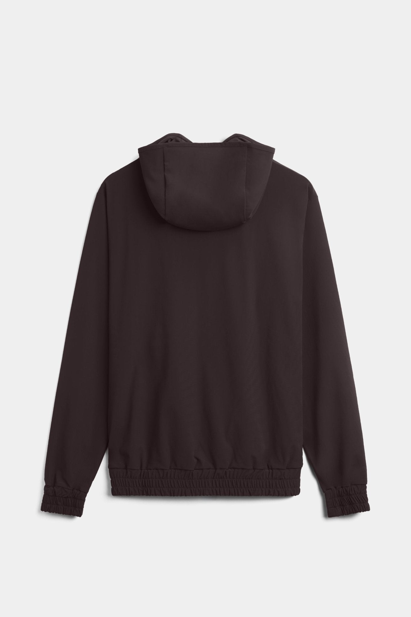 Mocha Brown Hooded Tech Vest - DIMANO