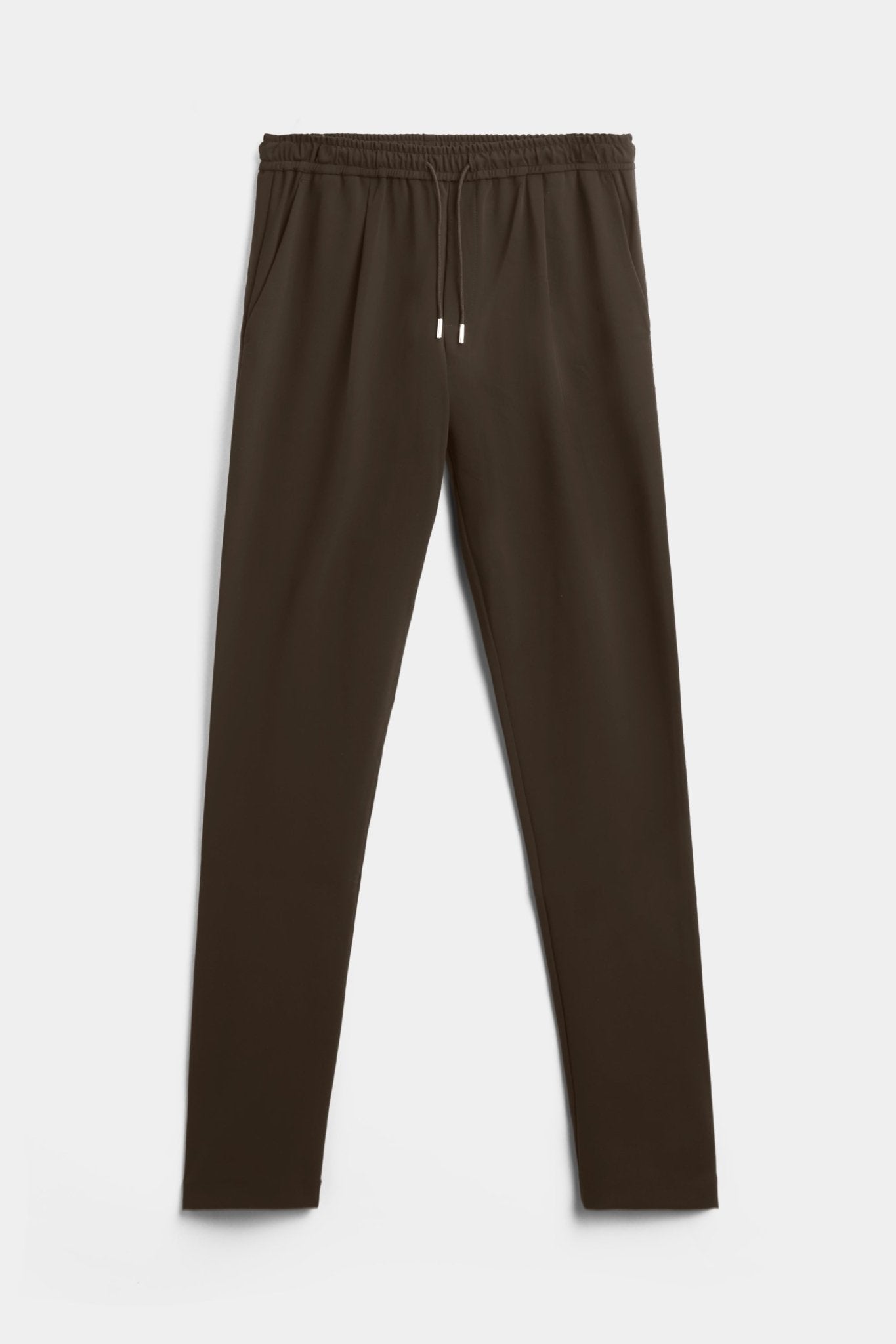 Mocha Brown Smart Pants - DIMANO