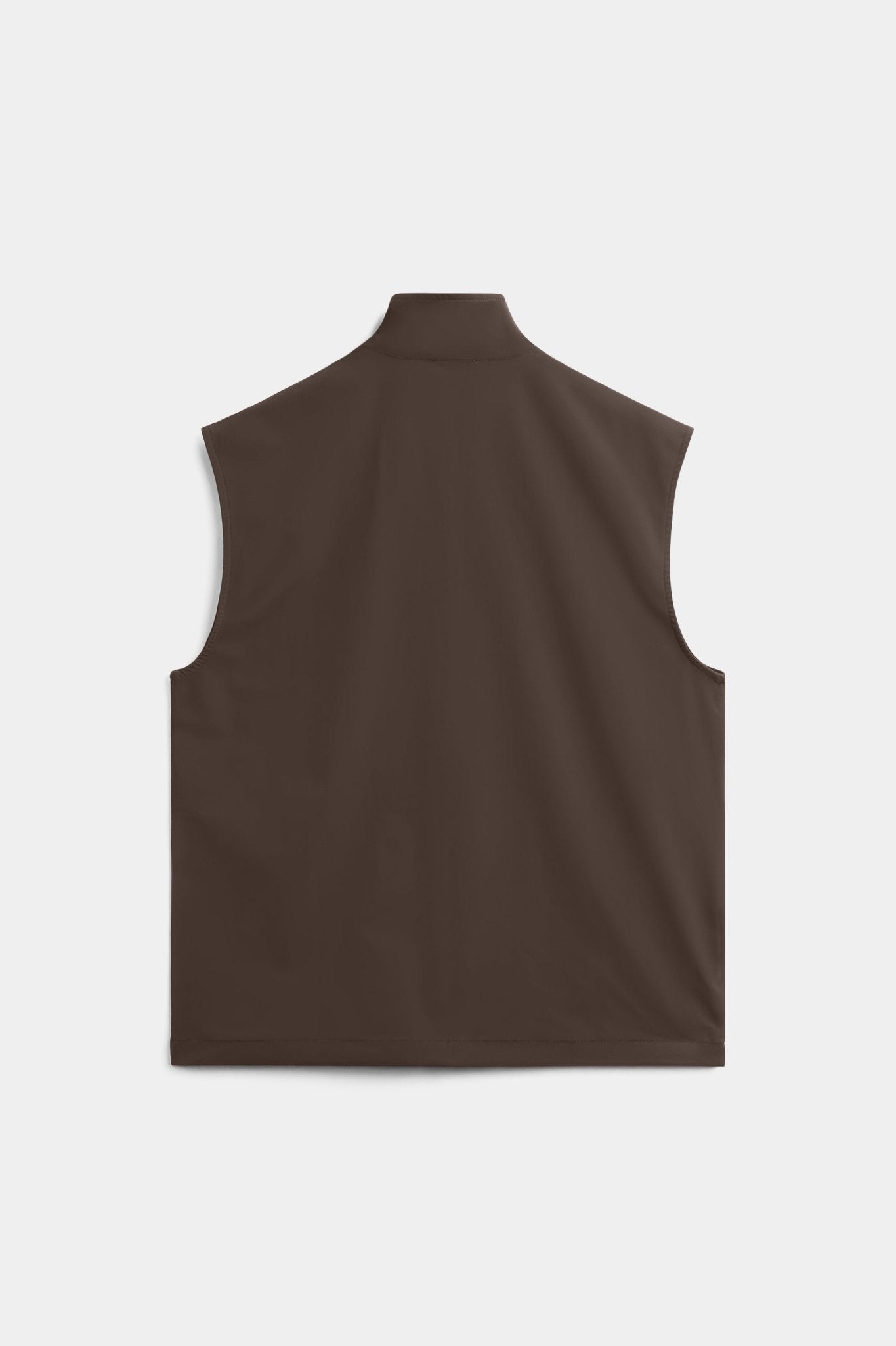 Mocha Brown Tech Gilet - DIMANO