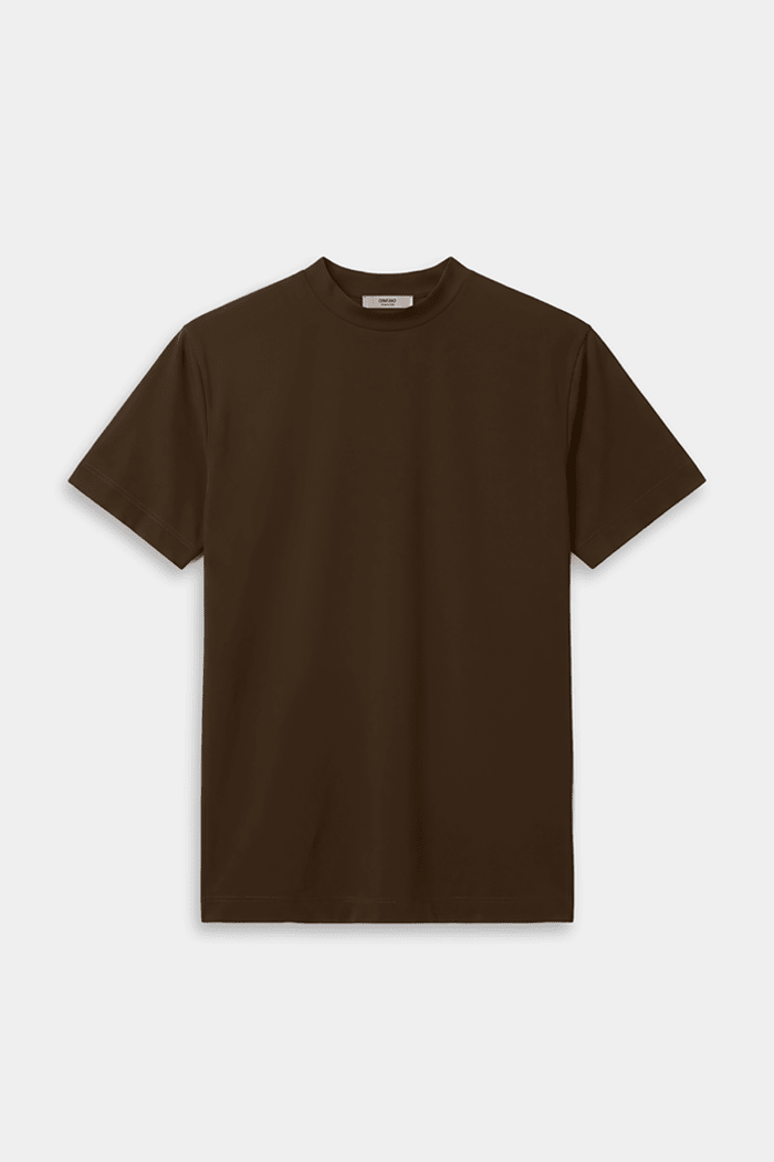 Mocha Brown Tech T-shirt - DIMANO