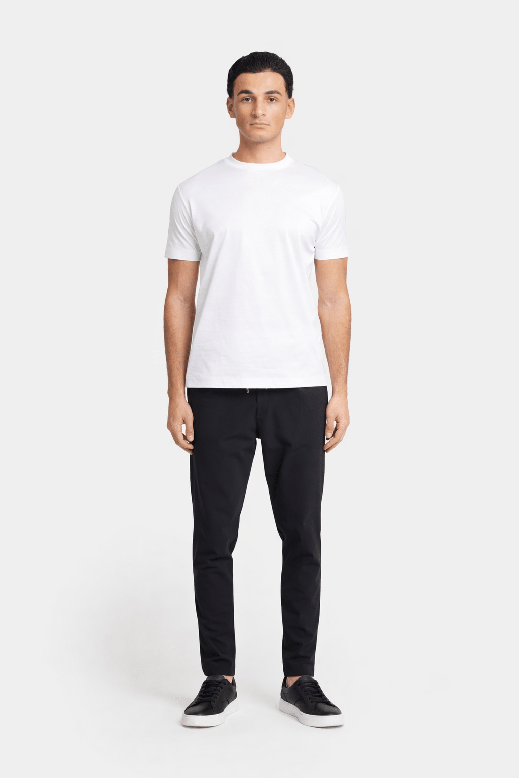 Onyx Black Smart Pants - DIMANO