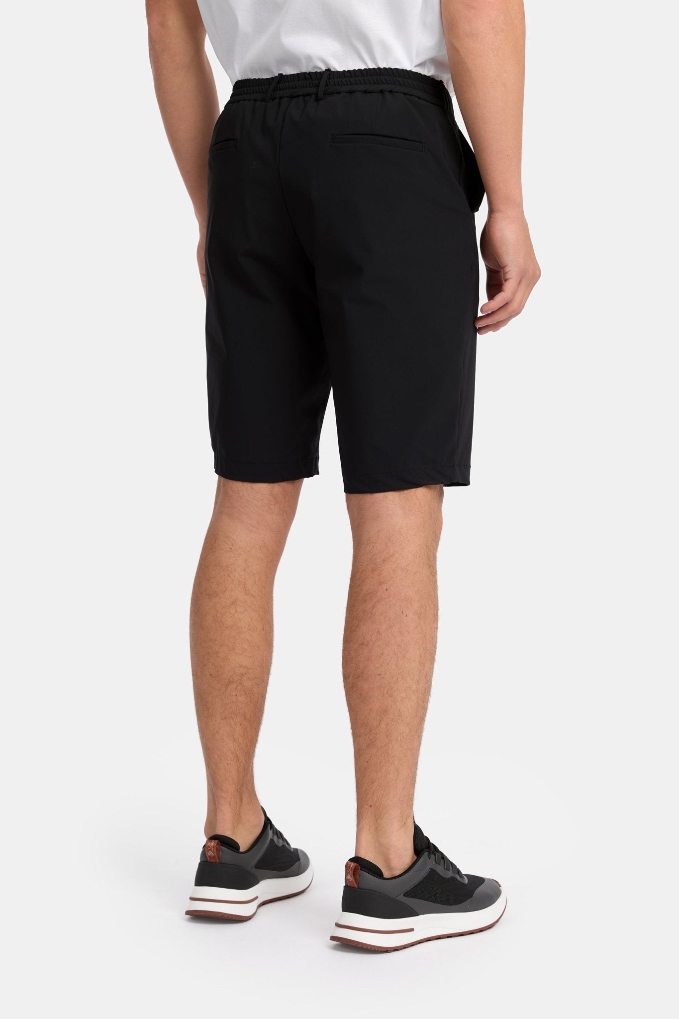 Onyx Black Tech Shorts - DIMANO