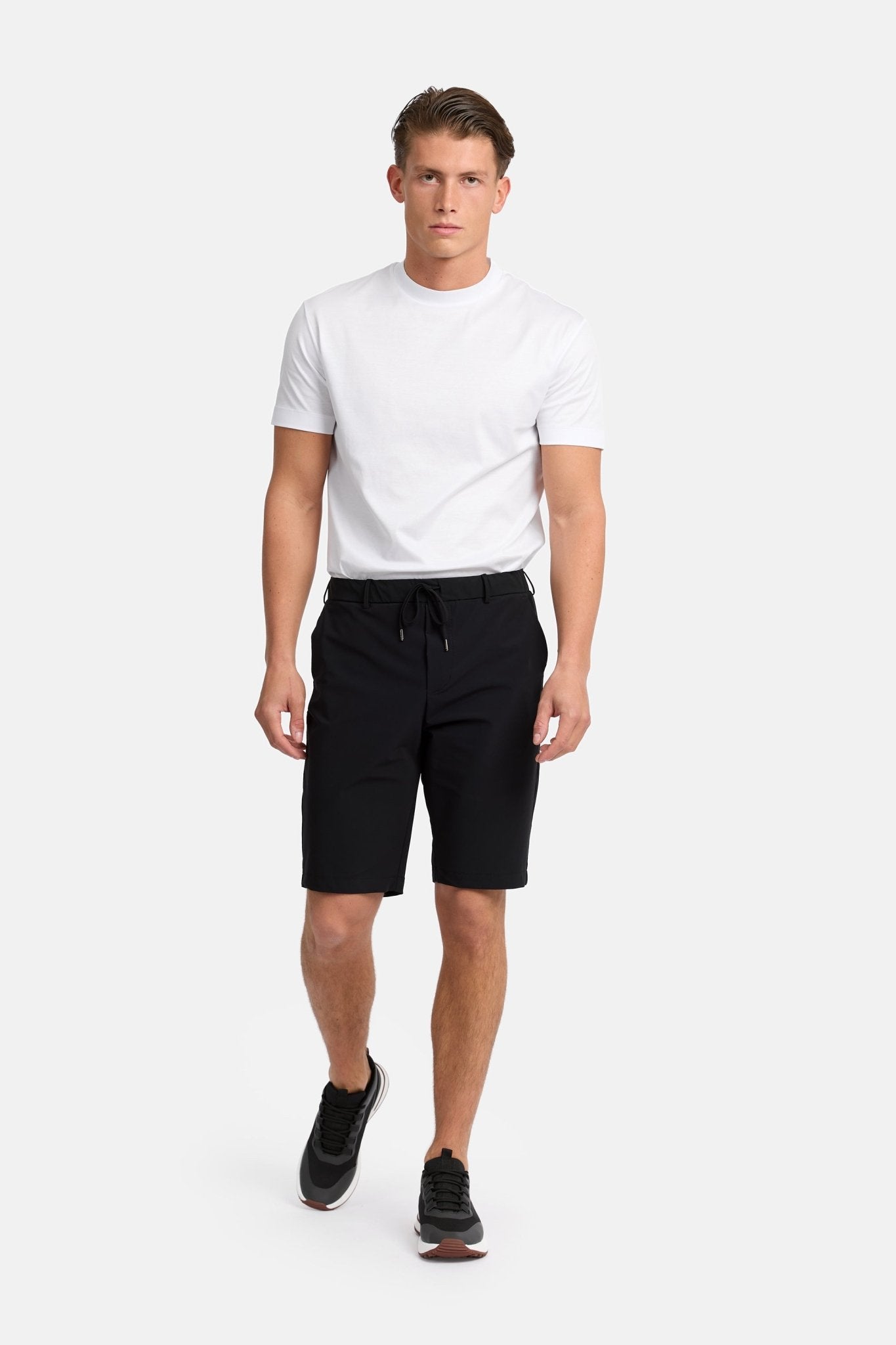 Onyx Black Tech Shorts - DIMANO