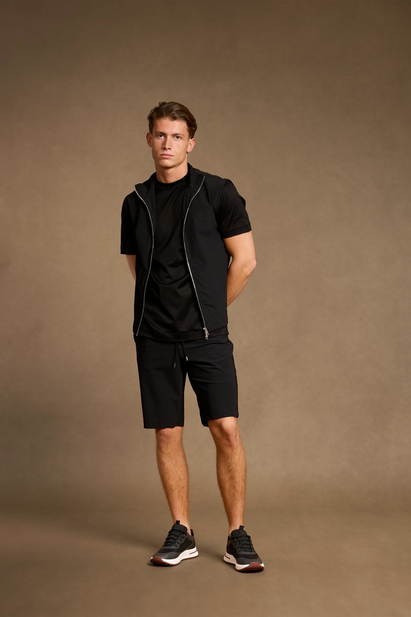 Onyx Black Tech Shorts - DIMANO