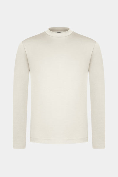 Sand Beige Longsleeve T-shirt