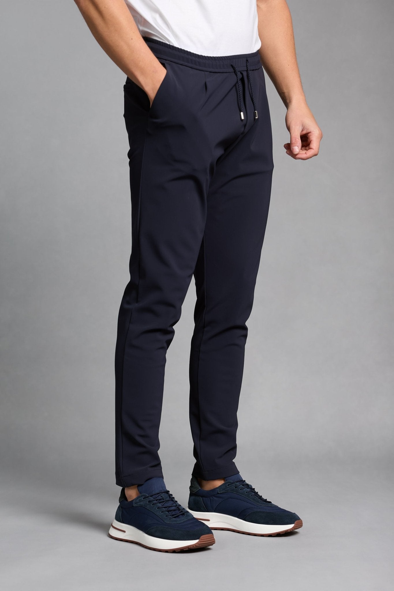 Slate Grey Smart Pants - DIMANO