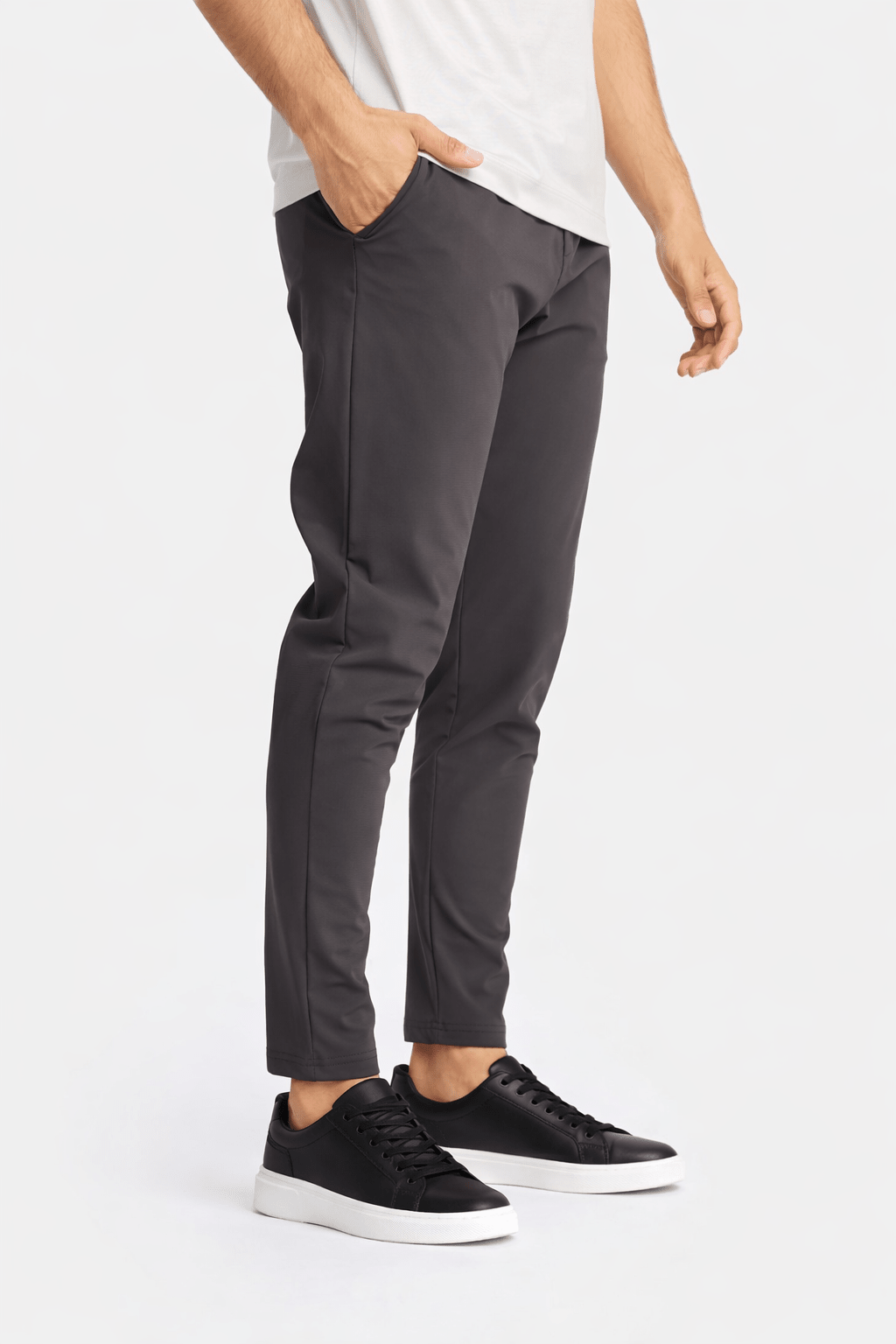 Slate Grey Tech Pants - DIMANO
