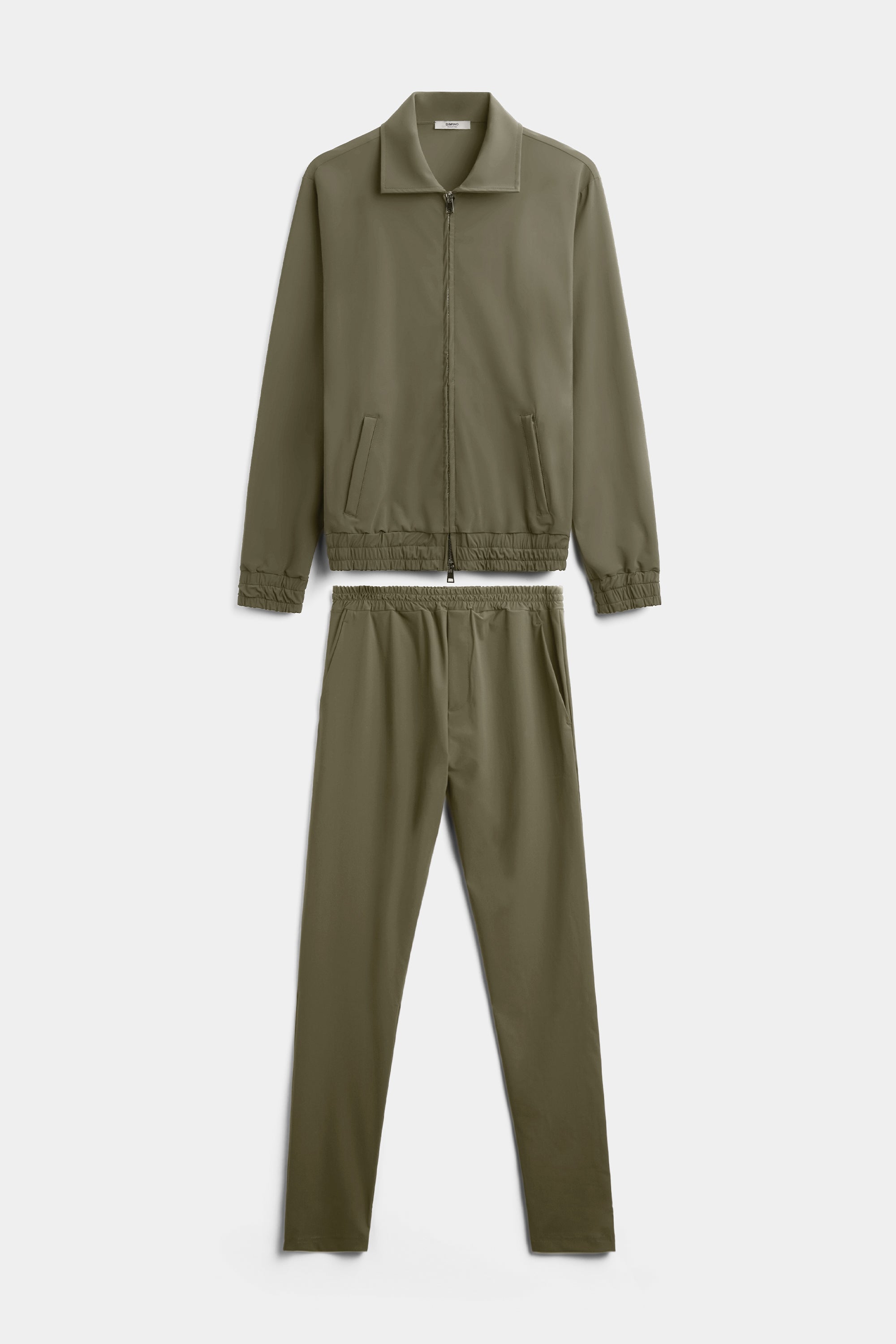 Dark Green Tech Suit