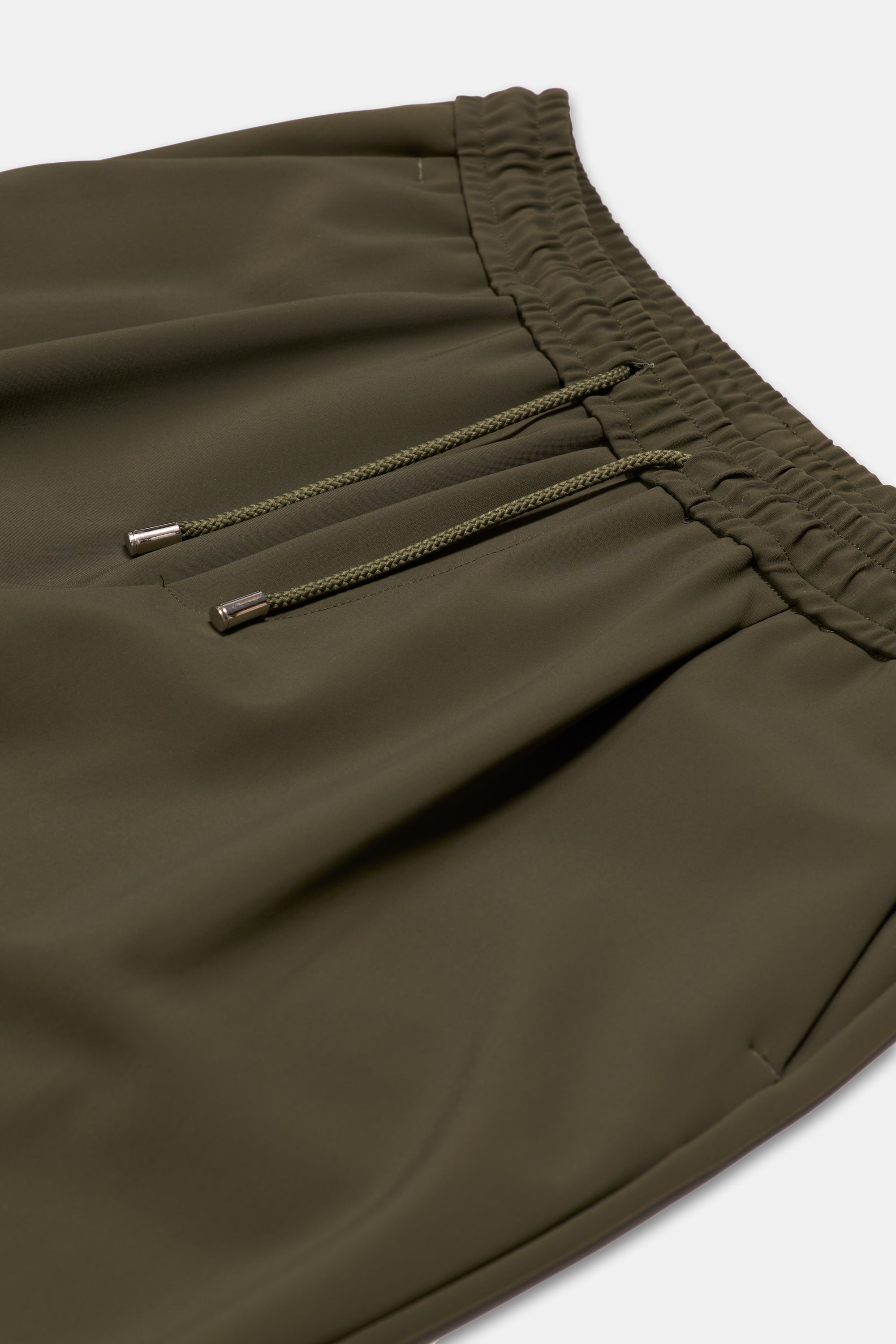 Dark Green Smart Pants