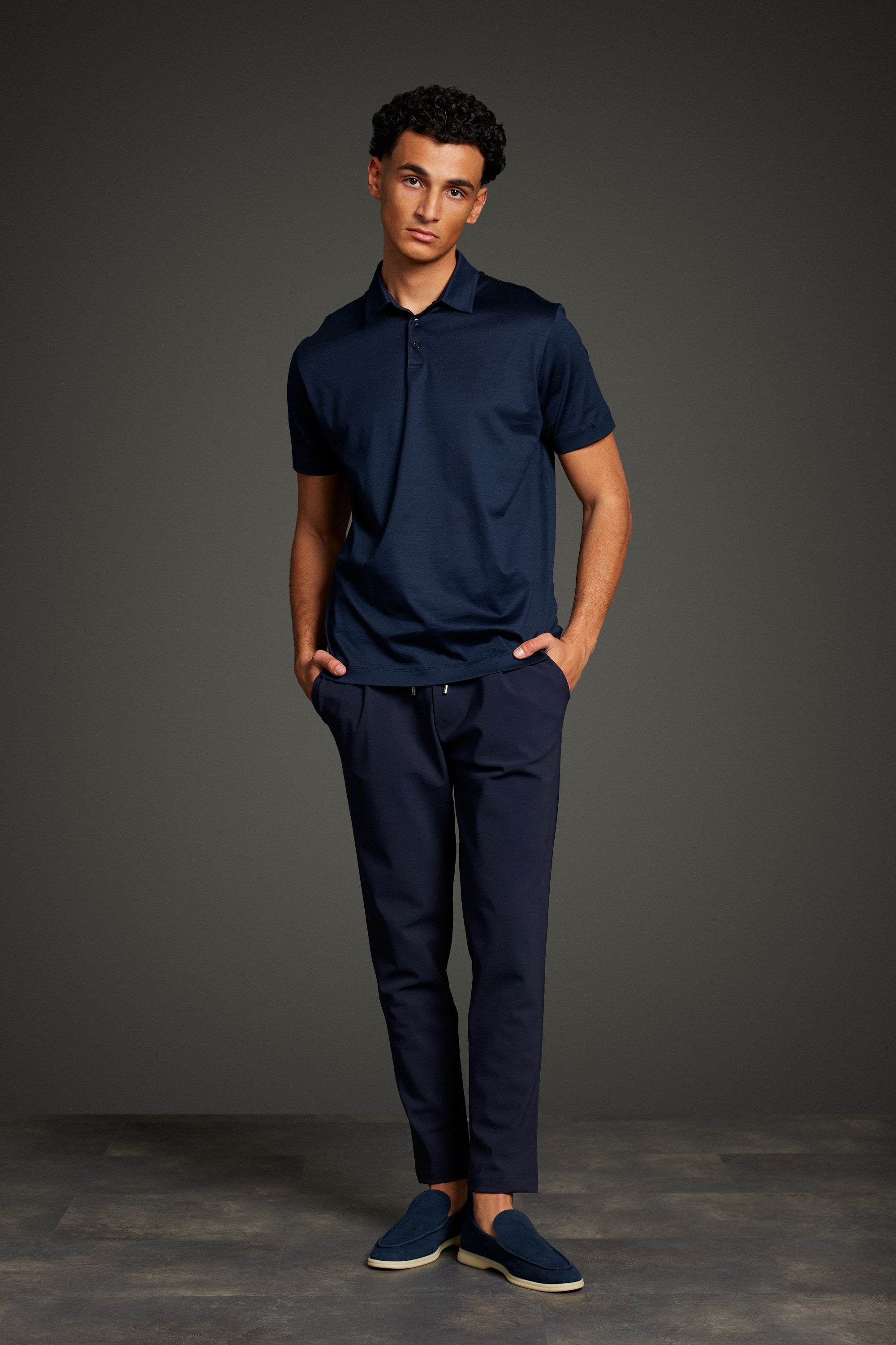 Midnight Blue Polo Shirt