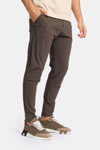 Mocha Brown Tech Pants