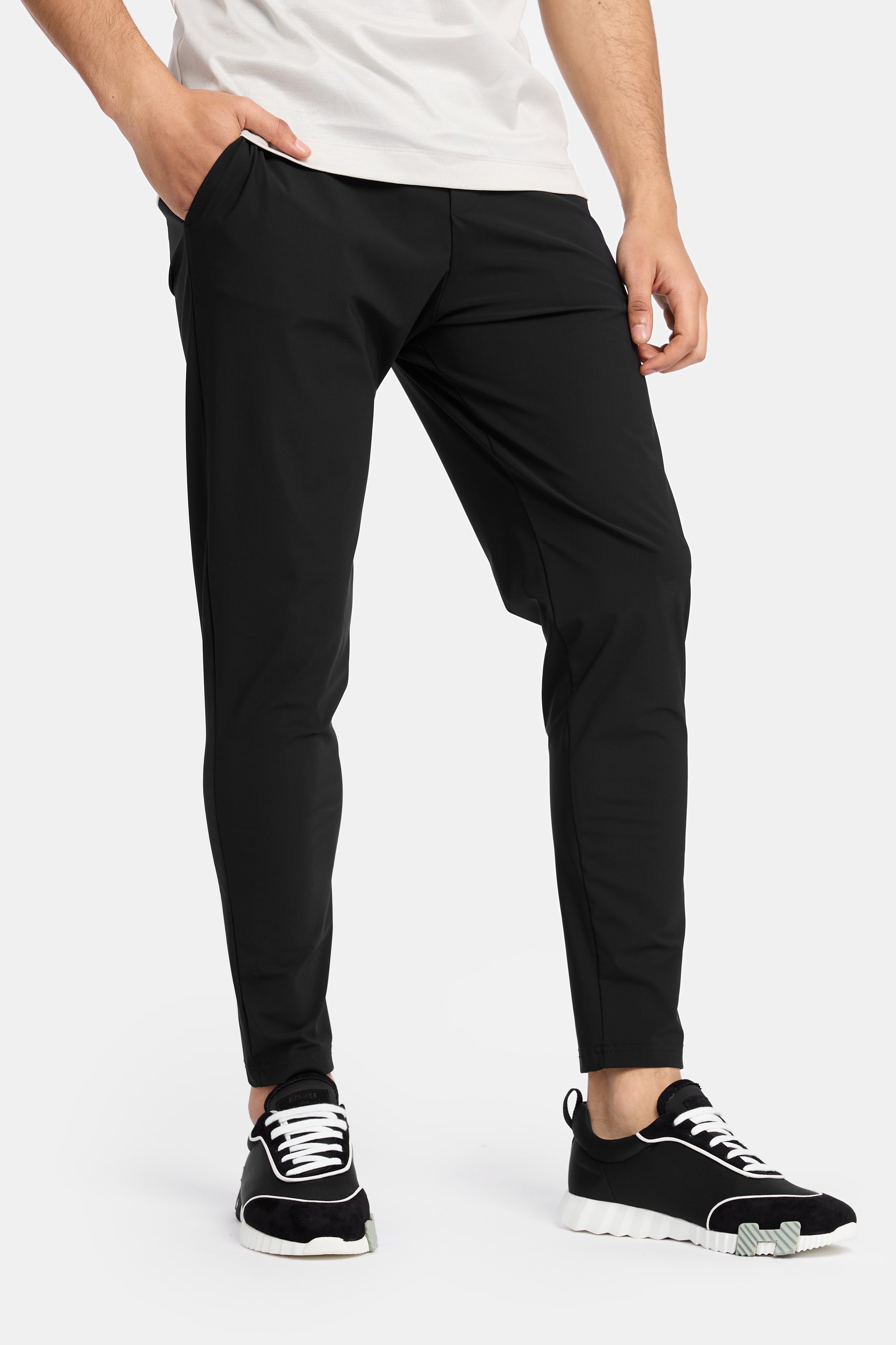 Onyx Black Tech Pants