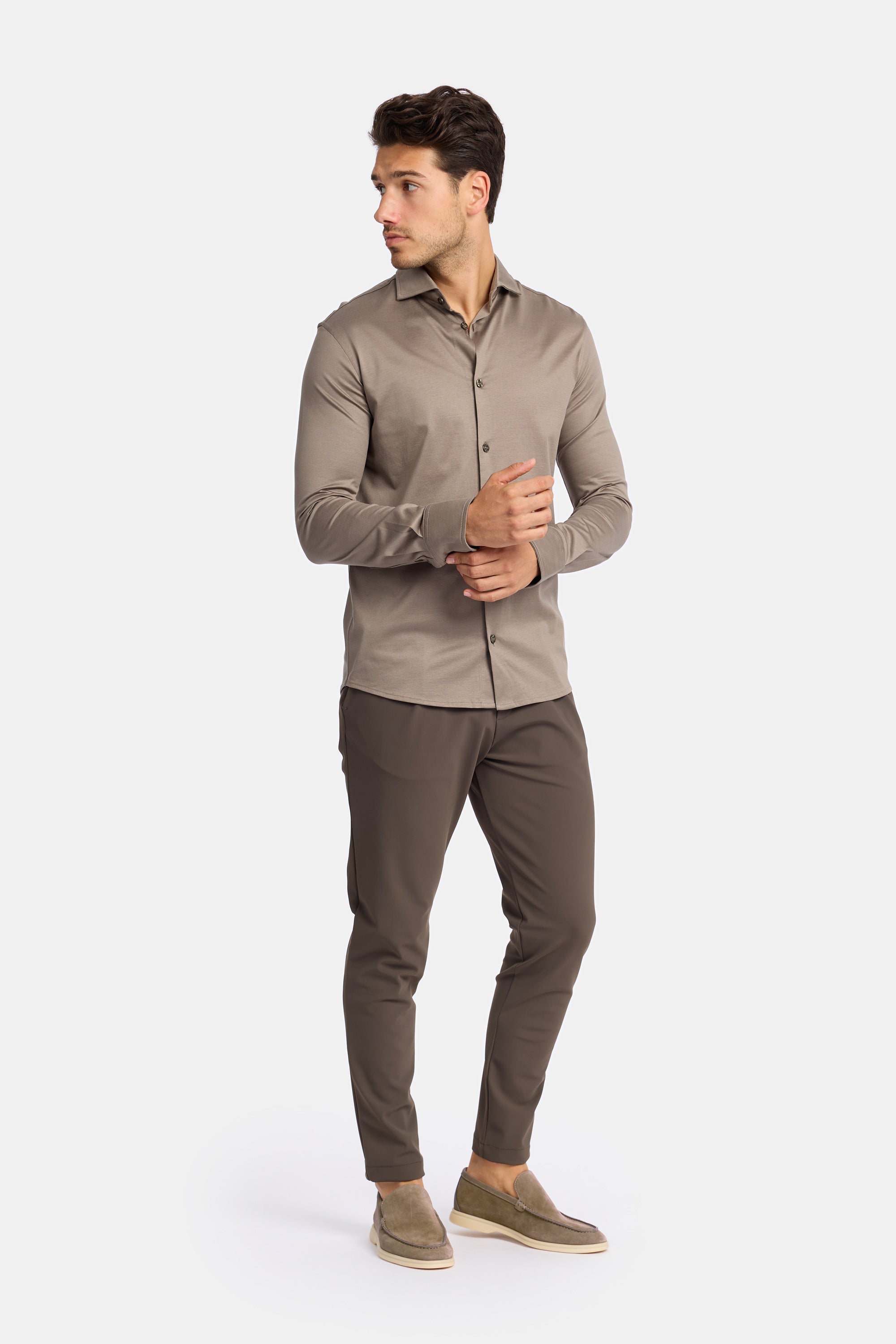 Desert Taupe Formal Shirt