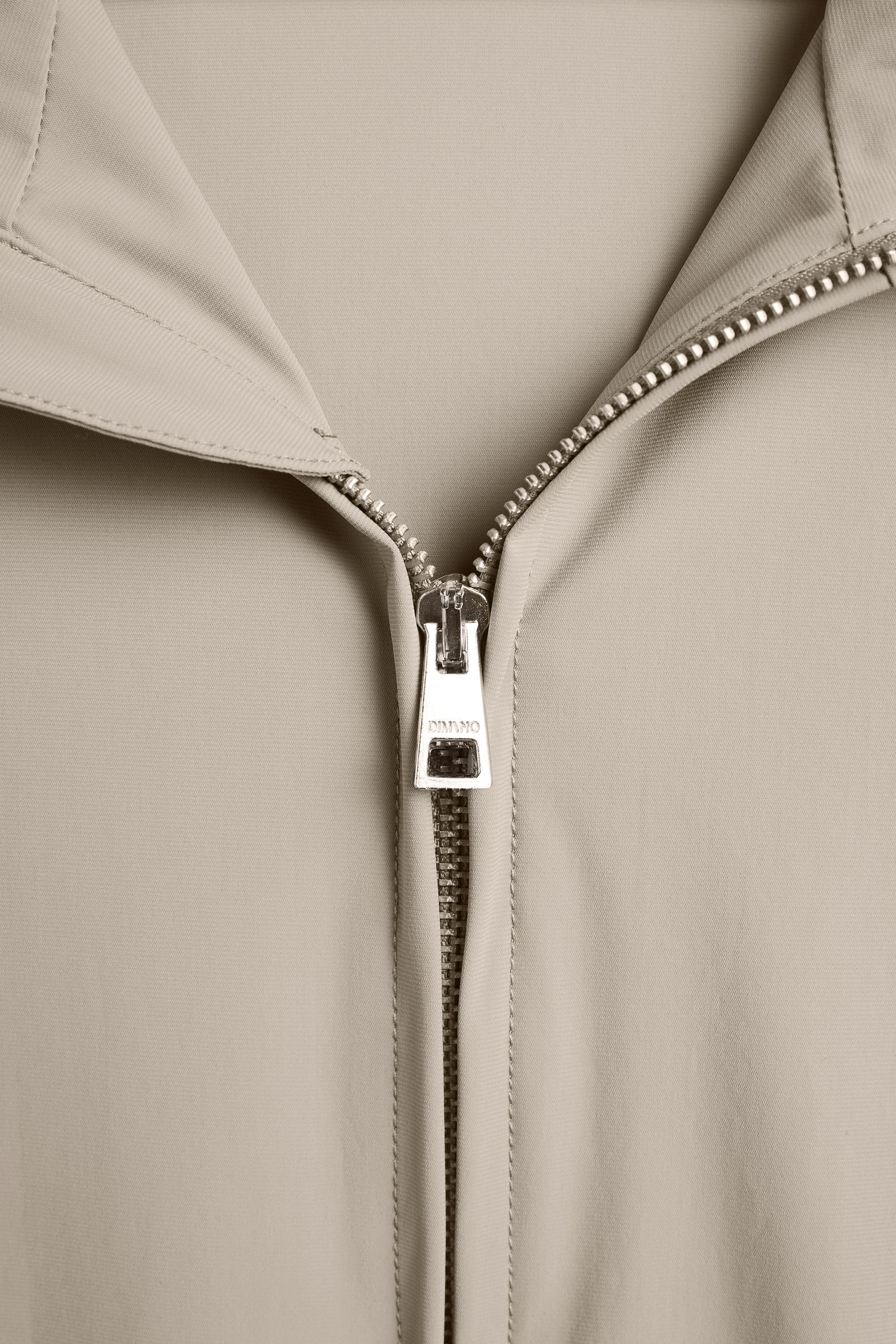Light Beige Hooded Tech Vest
