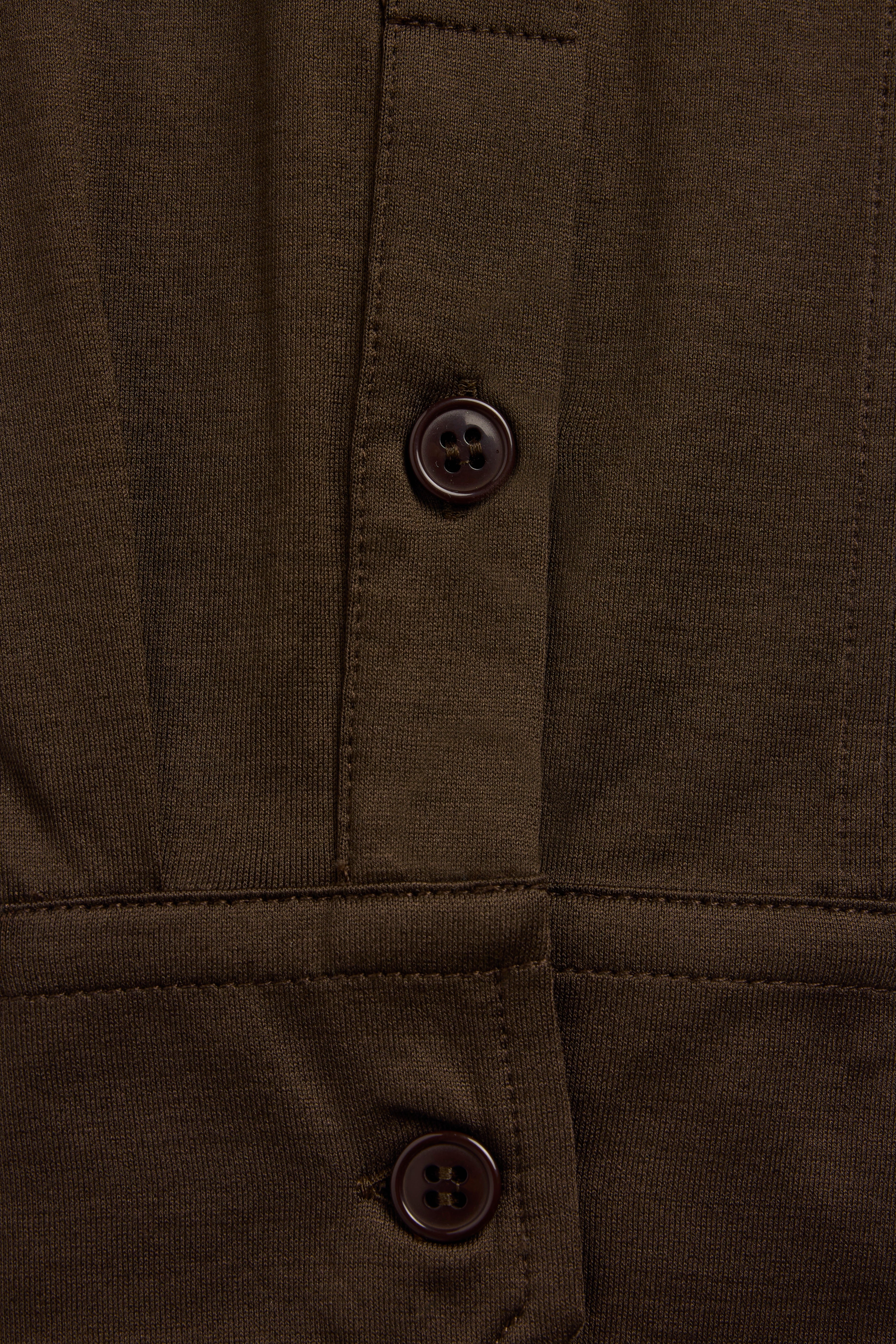 Mocha Brown Formal Shirt