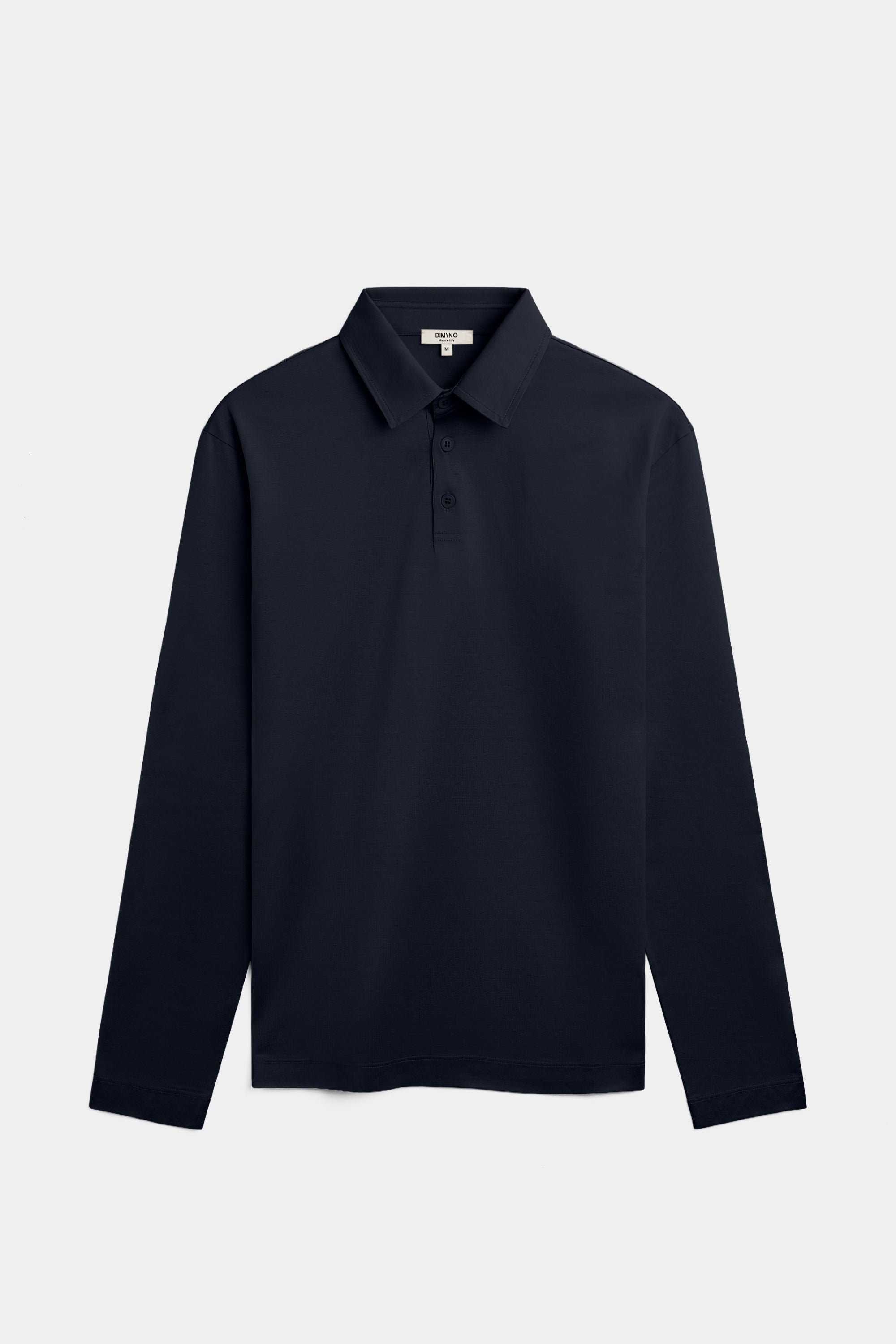 Midnight Blue Longsleeve Polo Shirt