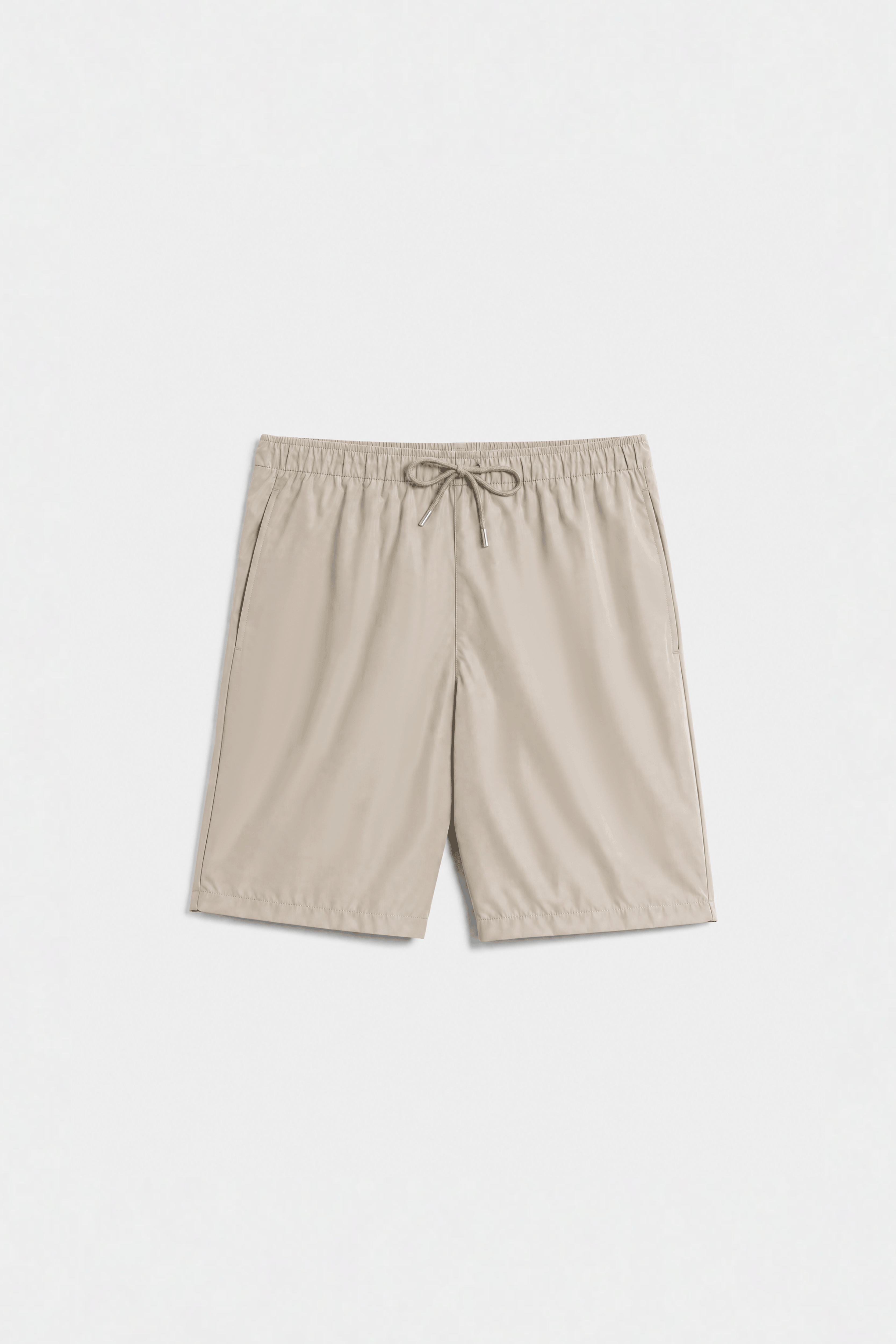 Light Beige Swim Shorts