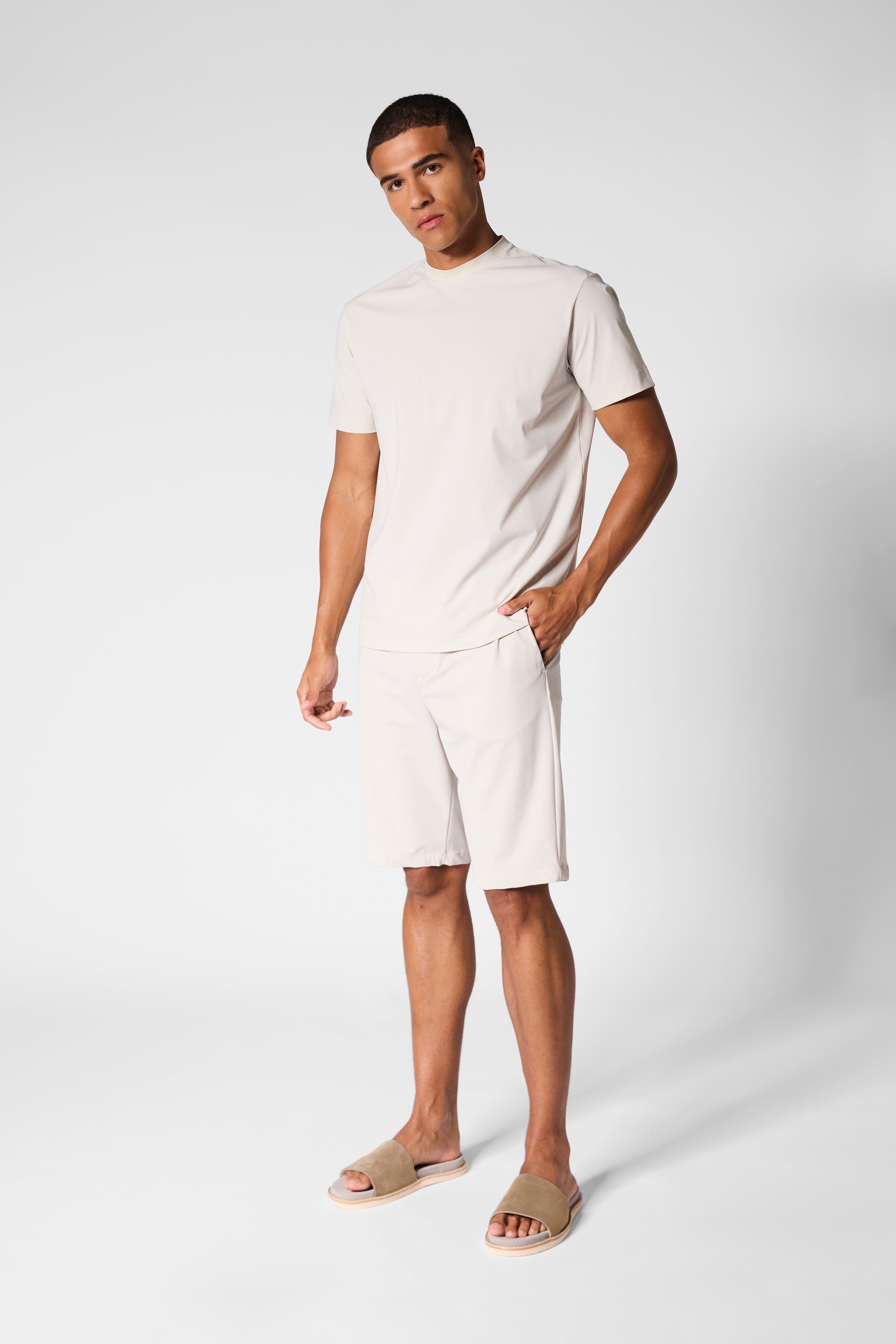 Ivory White Tech T-shirt