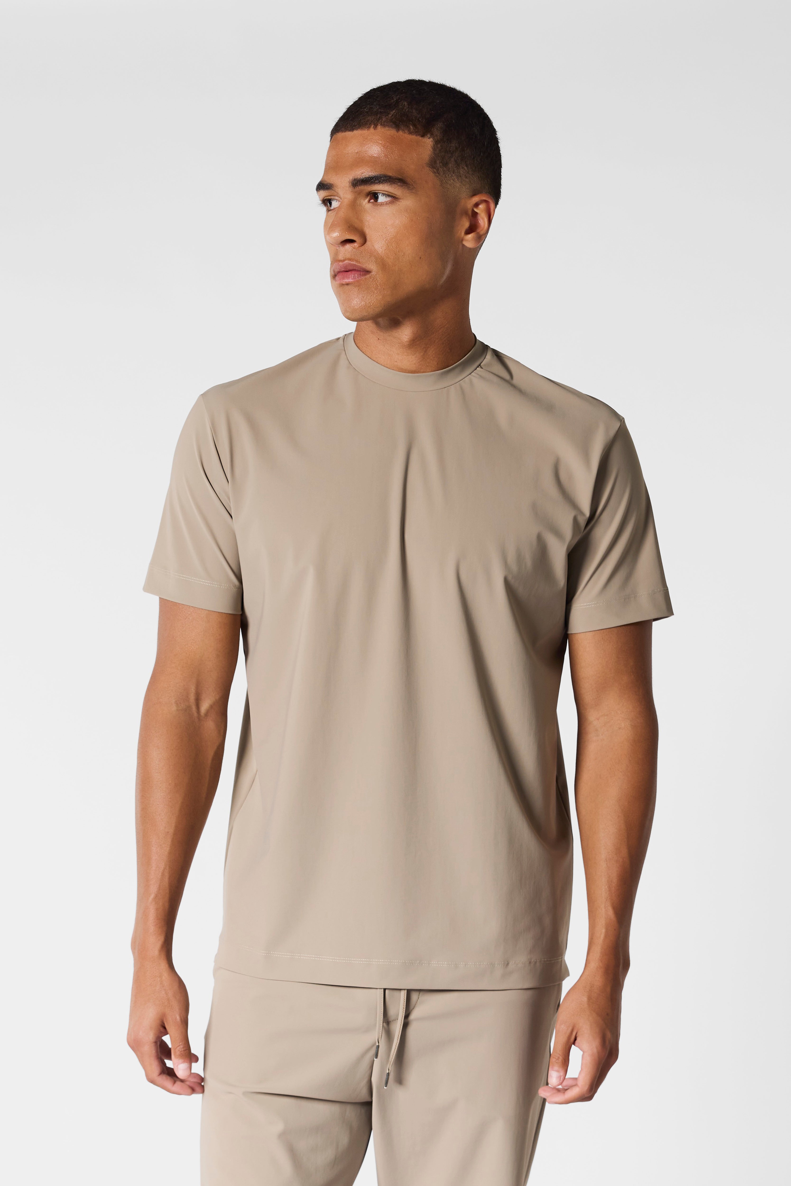 Light Beige Tech T-shirt