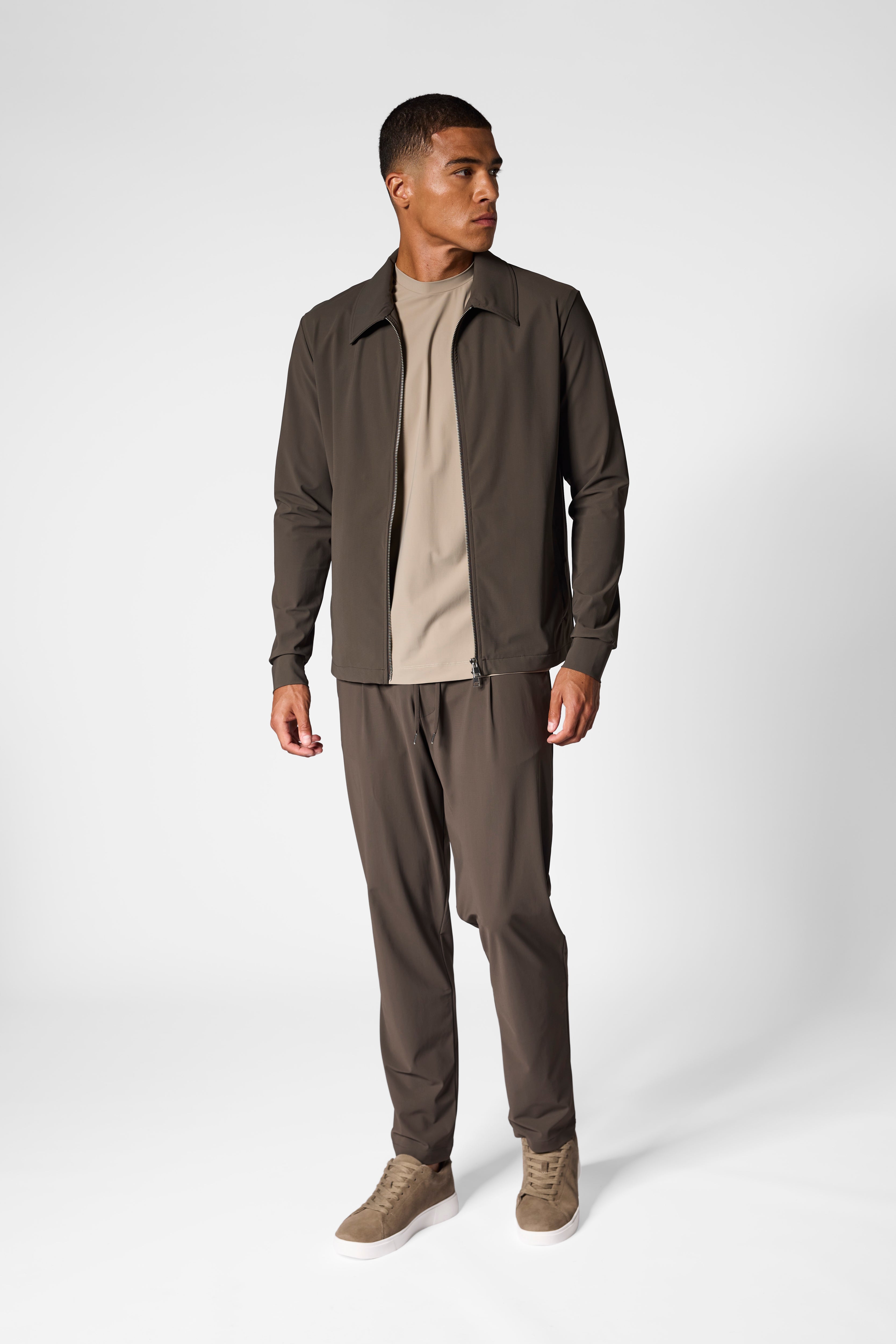 Mocha Brown Signature Tech Vest