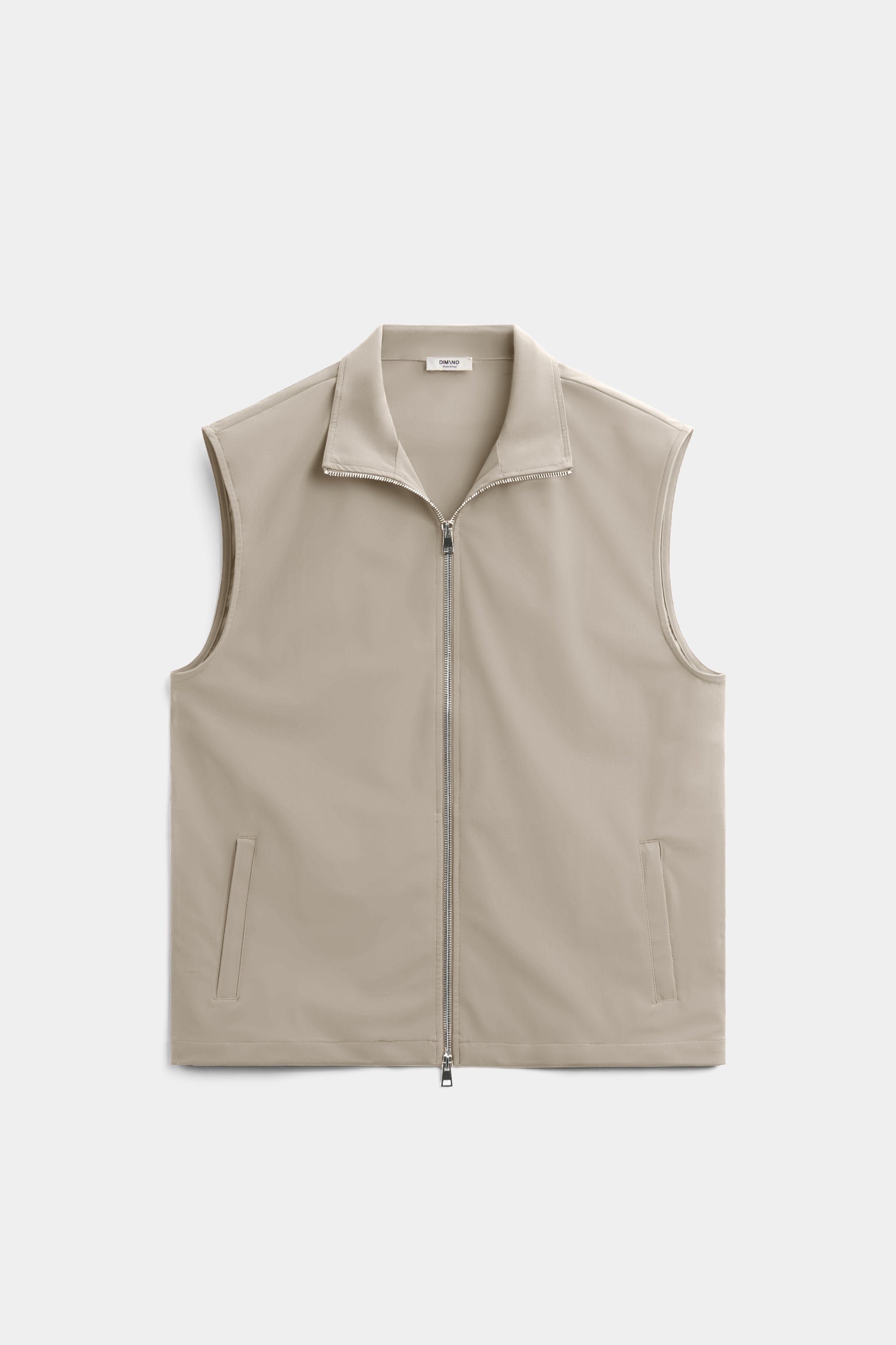 Light Beige Tech Gilet