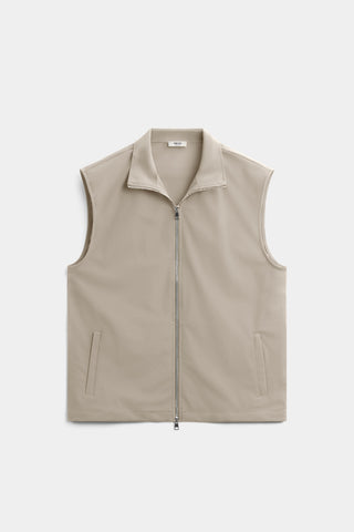 Light Beige Tech Gilet