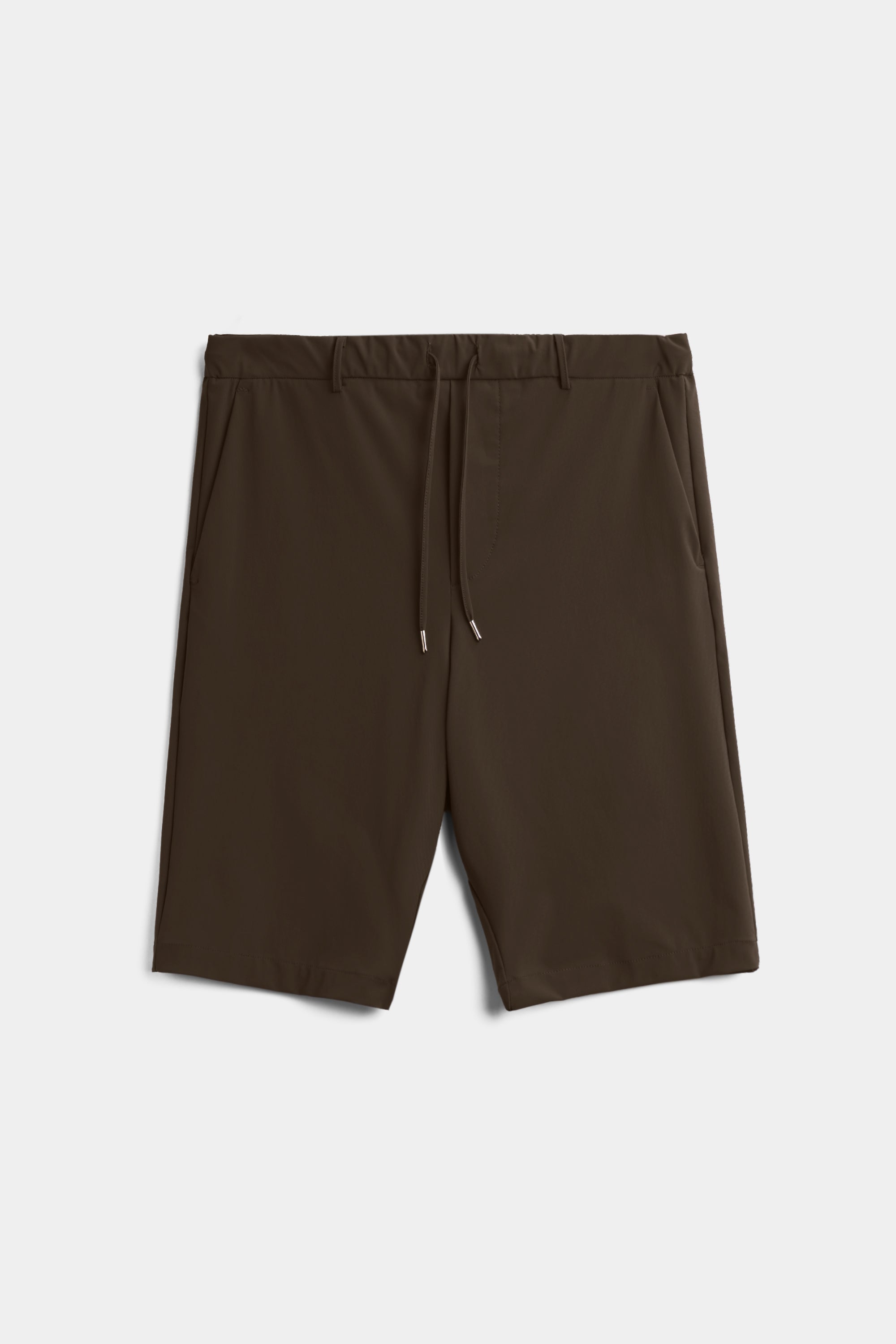 Mocha Brown Tech Shorts