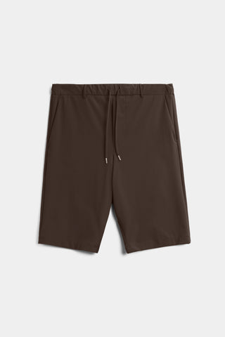 Mocha Brown Tech Shorts