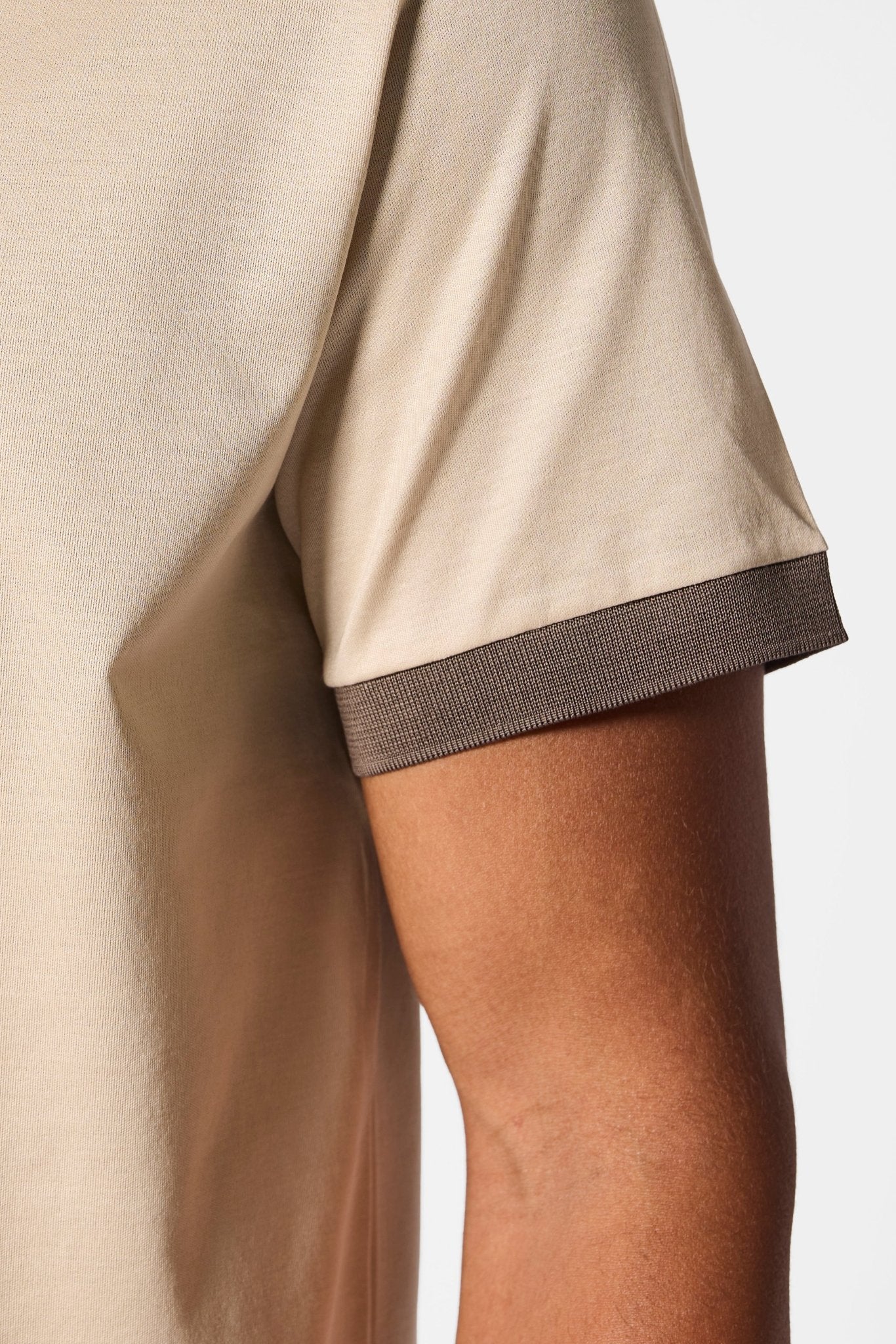 Camel Beige Milano T-shirt - DIMANO