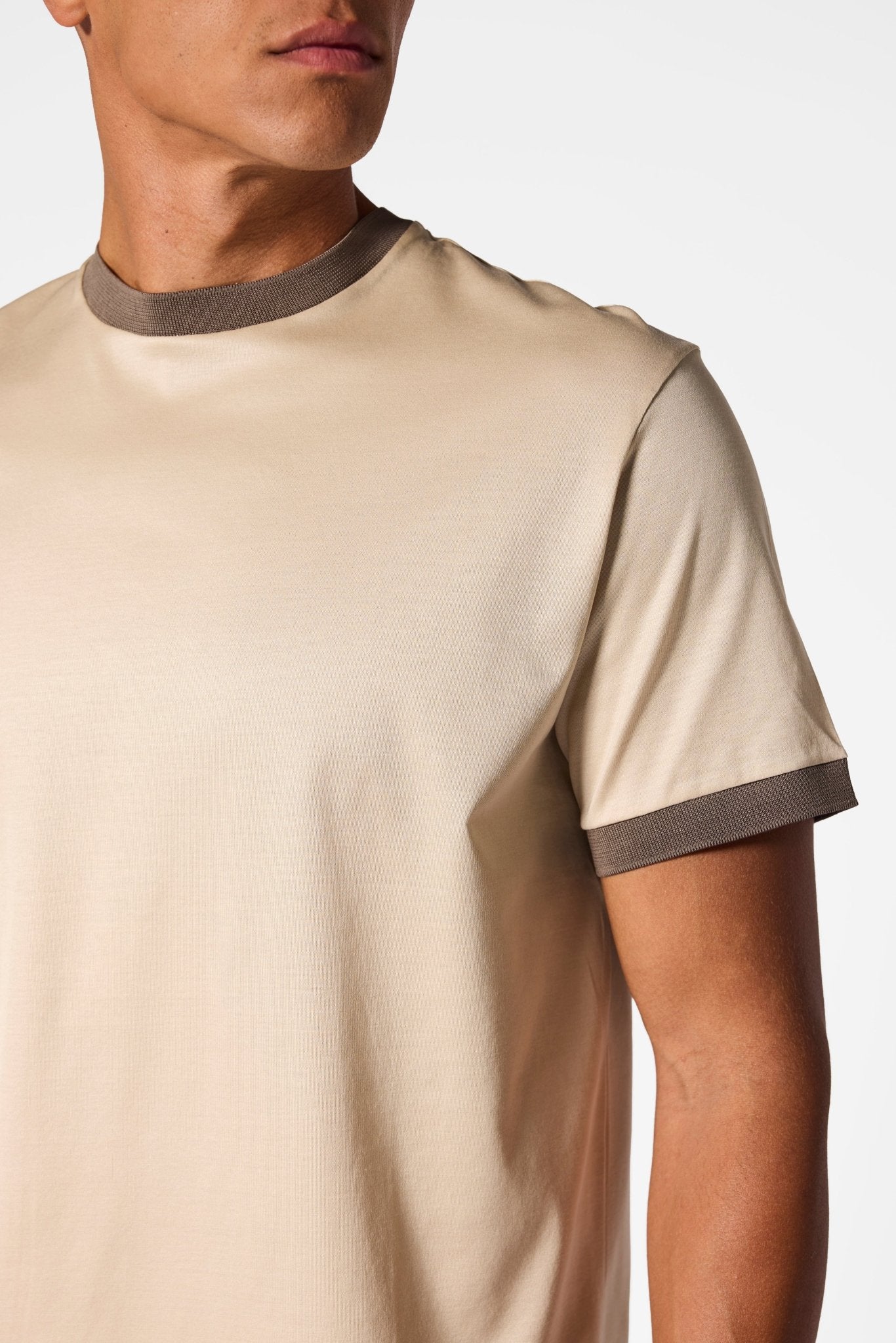 Camel Beige Milano T-shirt - DIMANO