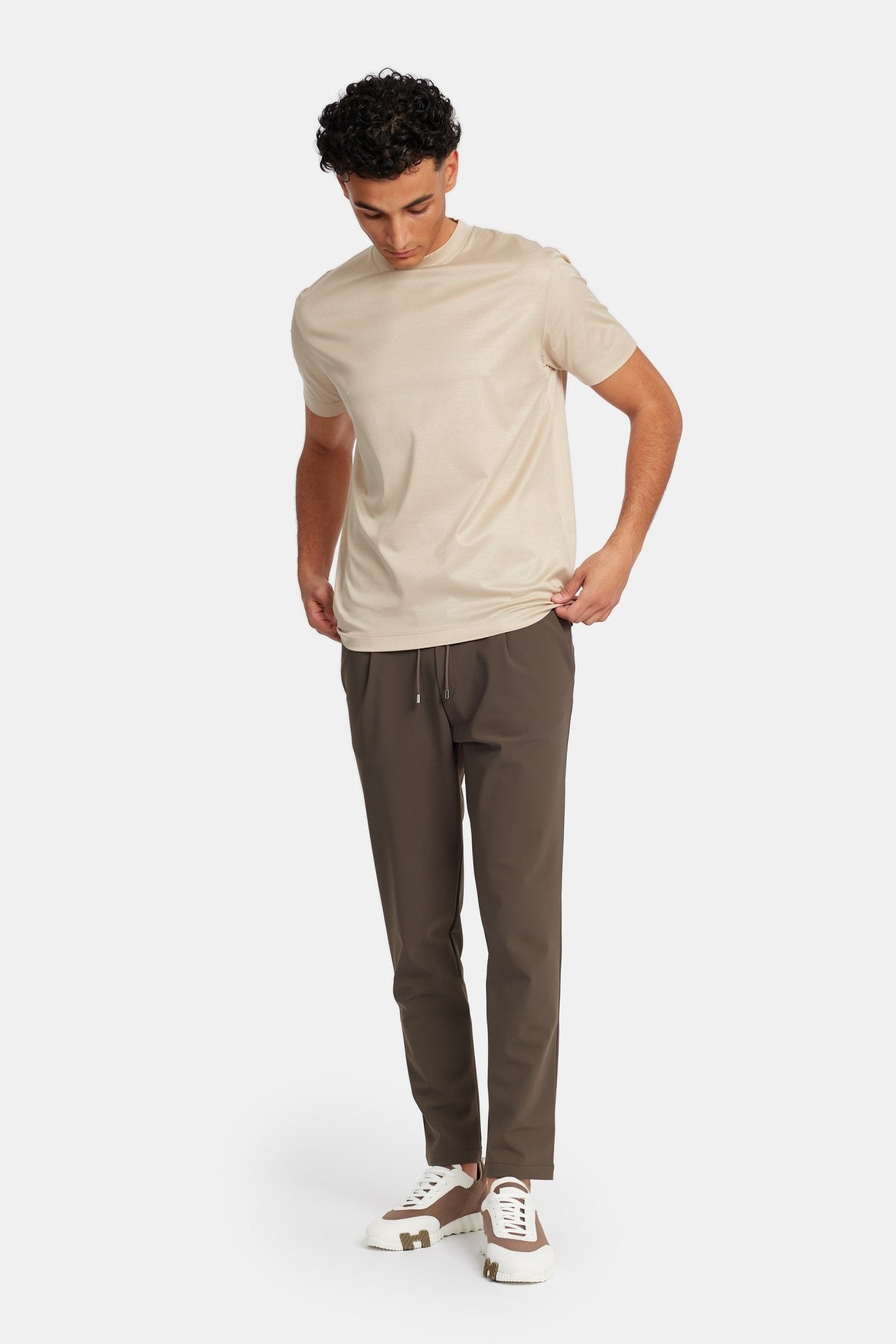 Camel Beige T-shirt - DIMANO