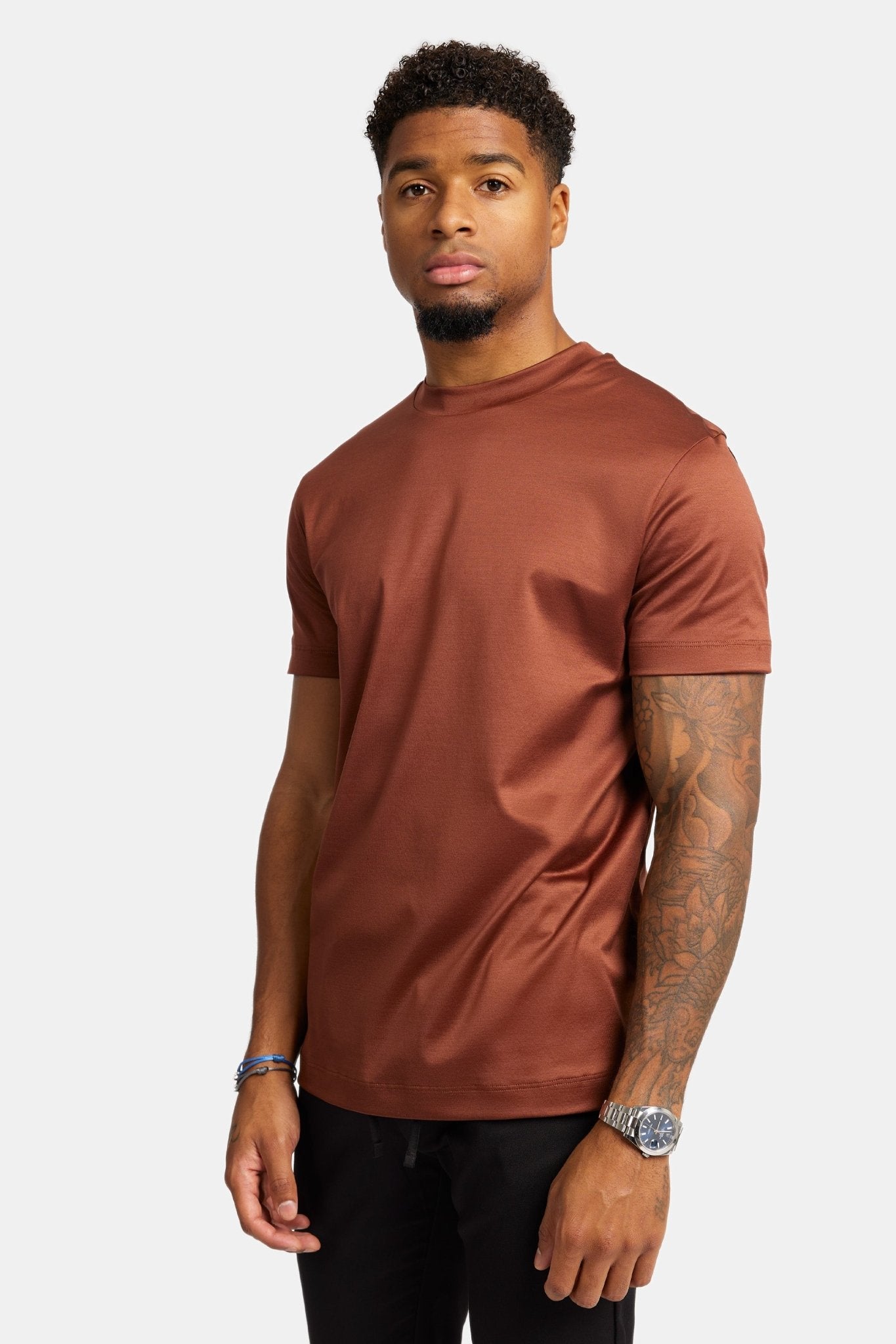 Chestnut Brown T-shirt - DIMANO