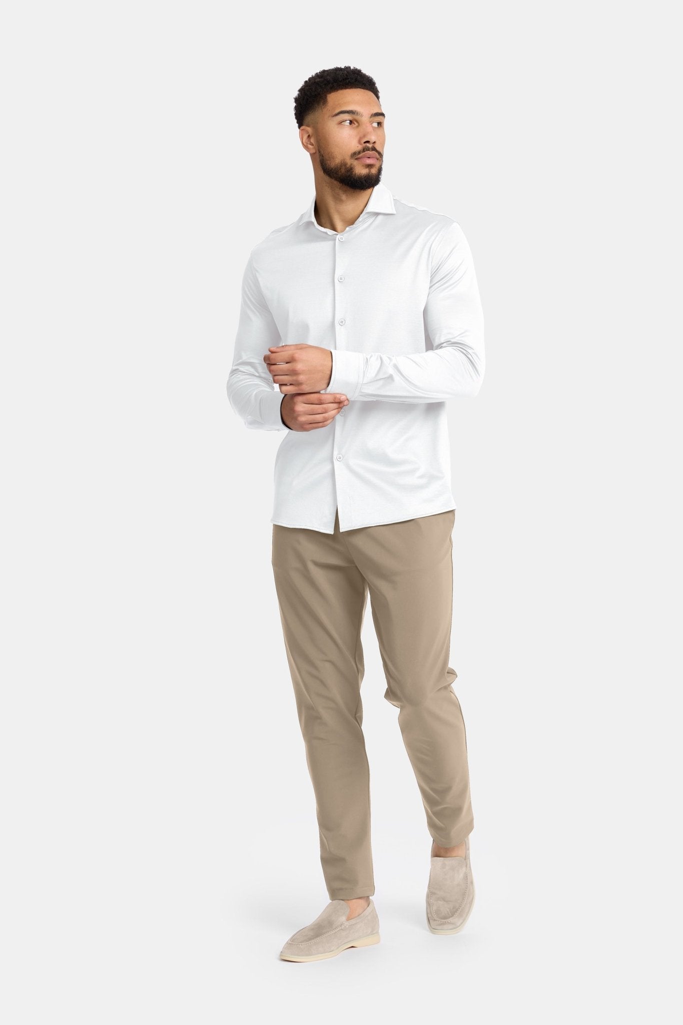 Classic White Formal Shirt - DIMANO