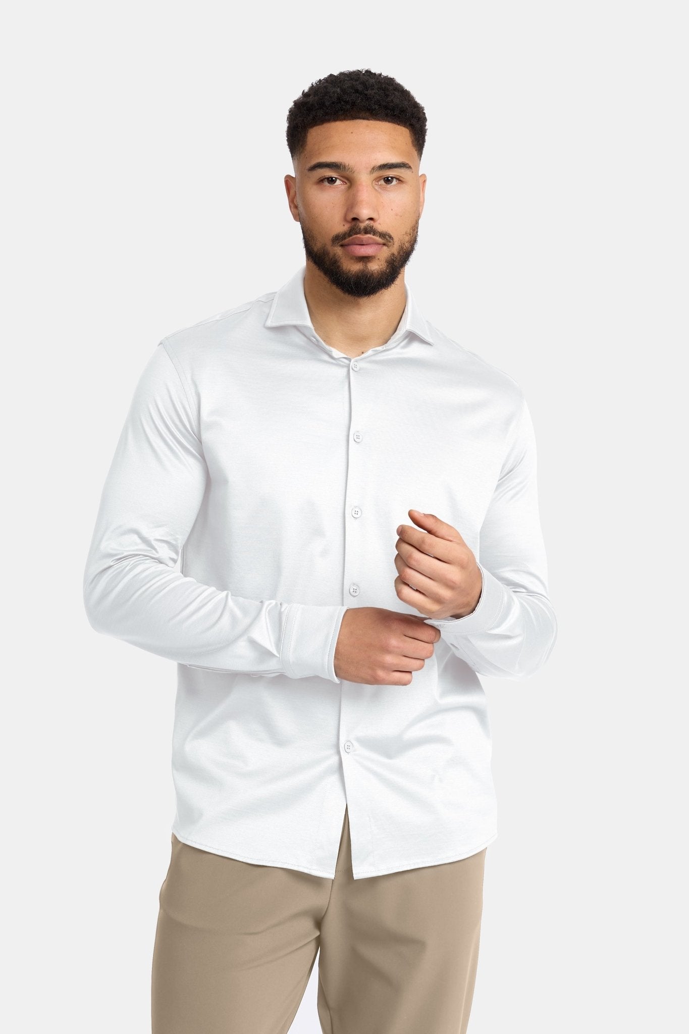 Classic White Formal Shirt - DIMANO